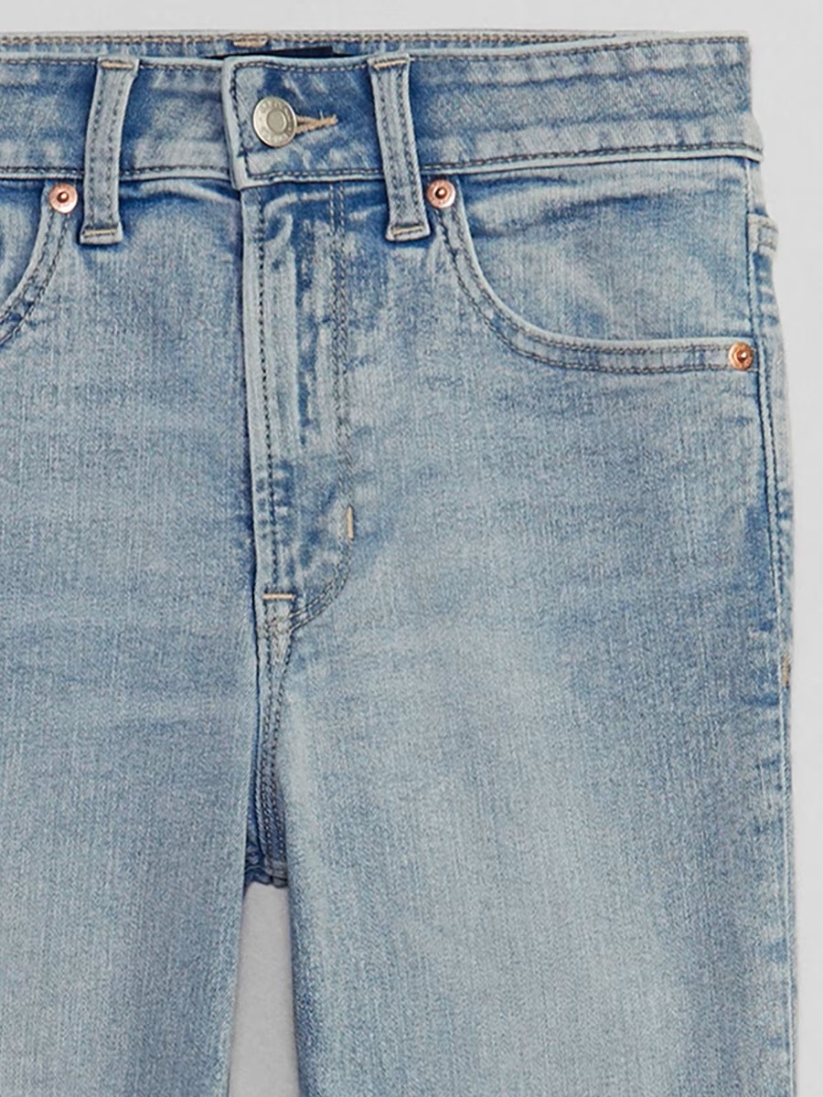 Skinny fit pentru femei GAP - albastru deschis