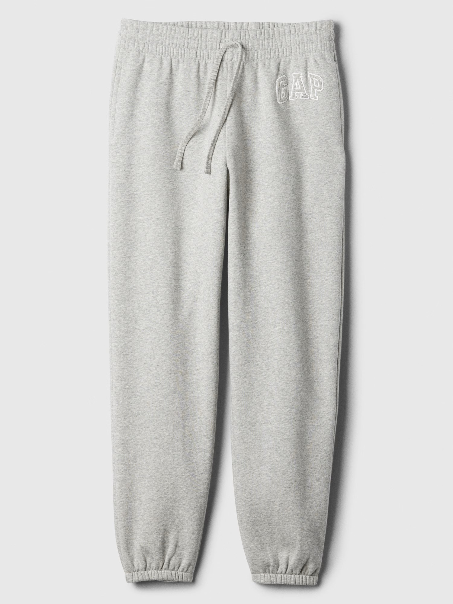 Pantaloni sport pentru femei GAP - gri deschis
