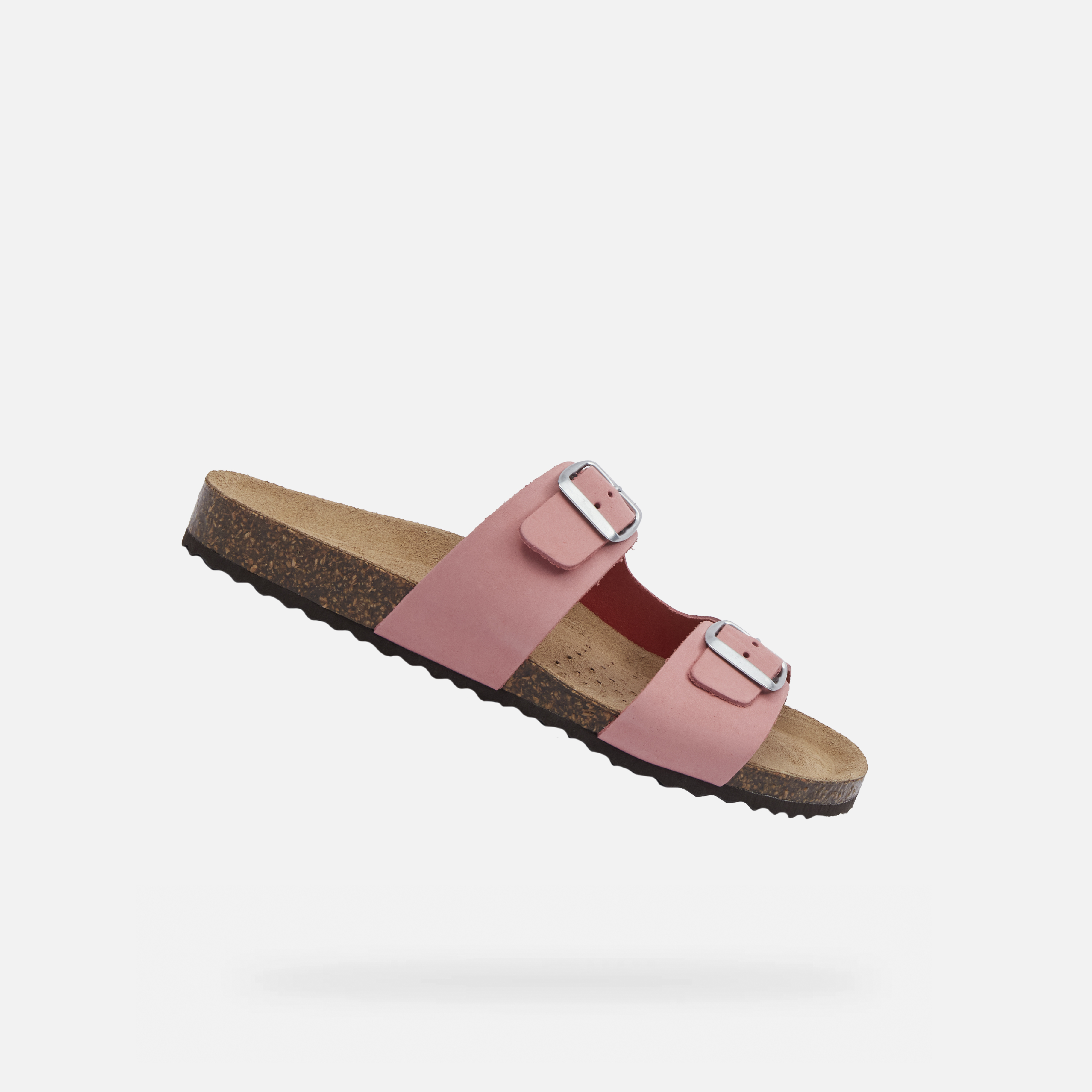 Pink women&#039;s slippers Geox Brionia - Women&#039;s