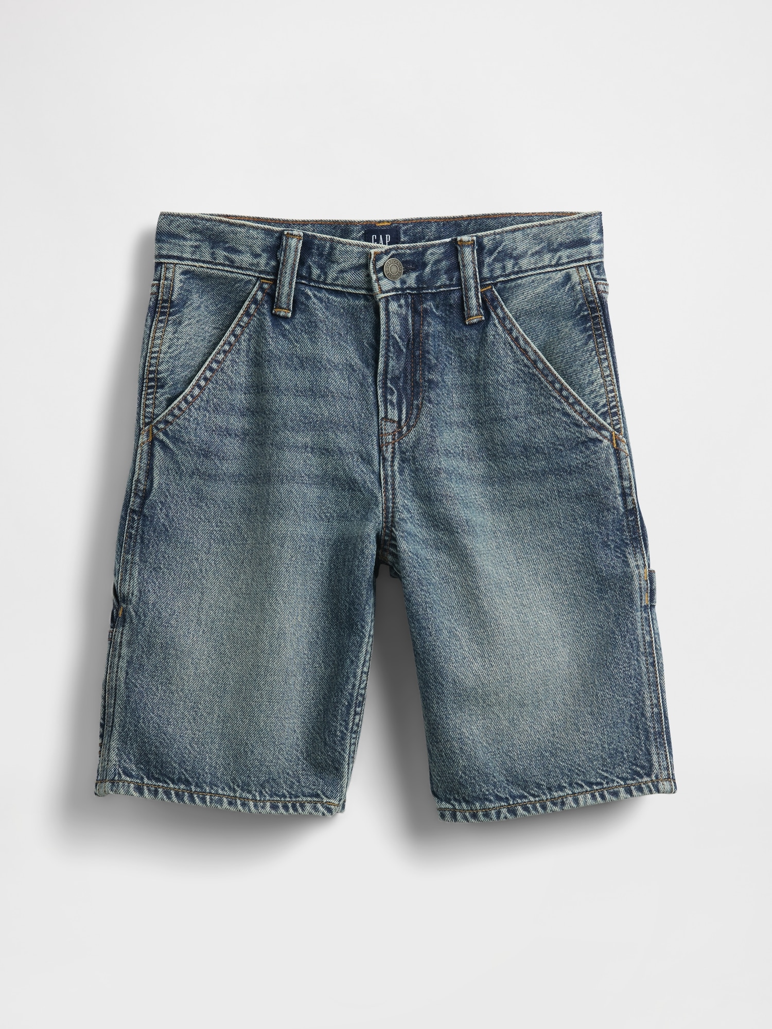 GAP Children&#039;s denim shorts &#039;90s Loose UltraSoft Americana - Boys