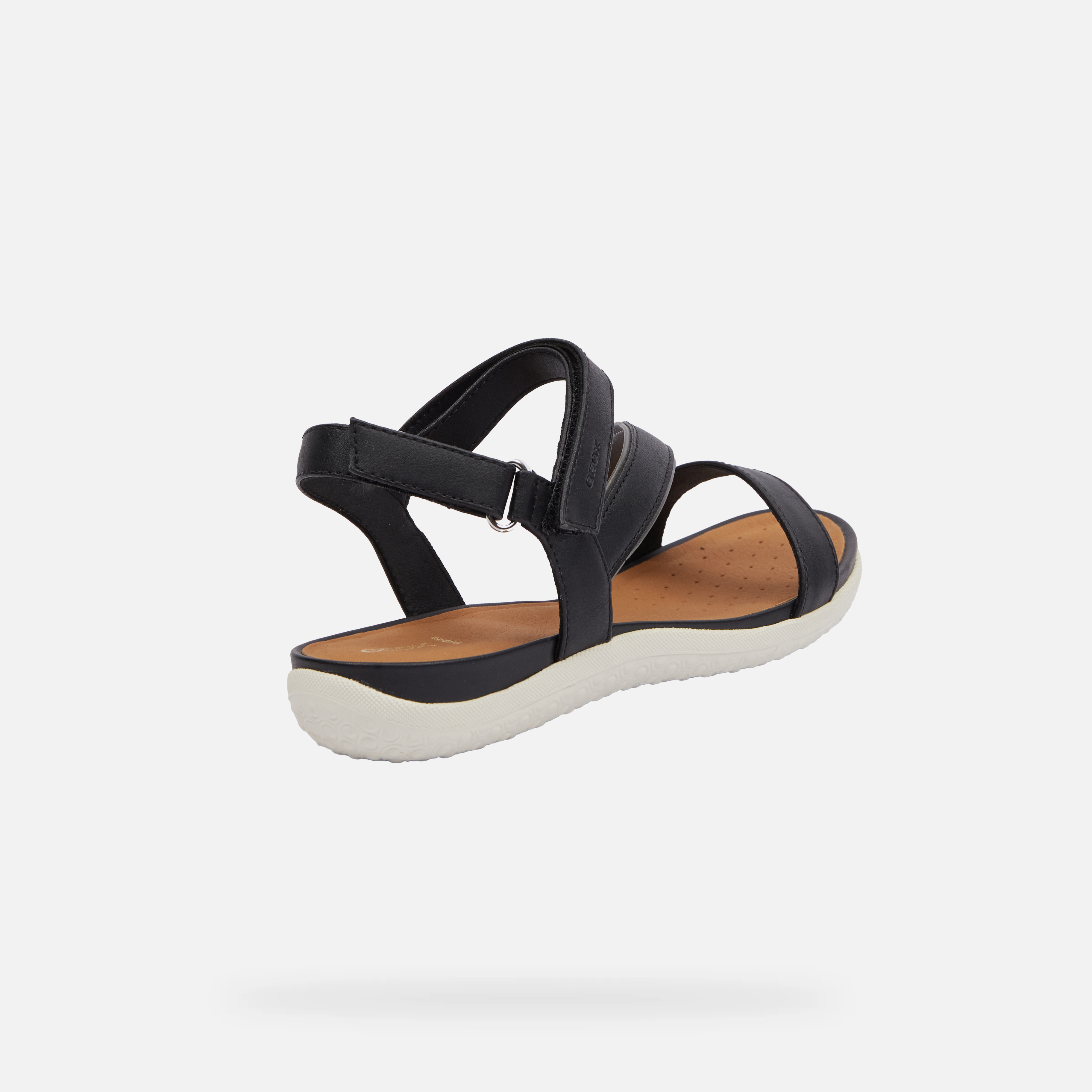 Black women&#039;s sandals Geox Vega - Women&#039;s