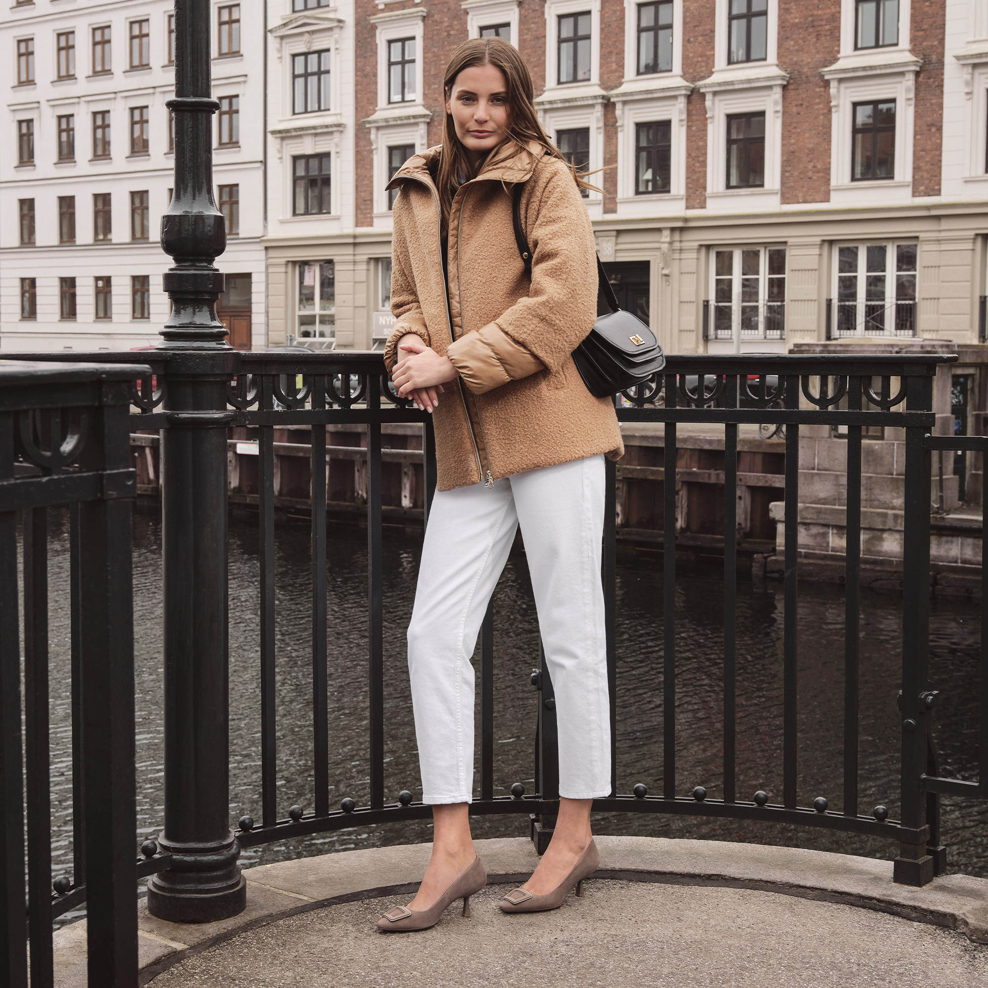 Grey women's pumps Geox Giselda - Women's