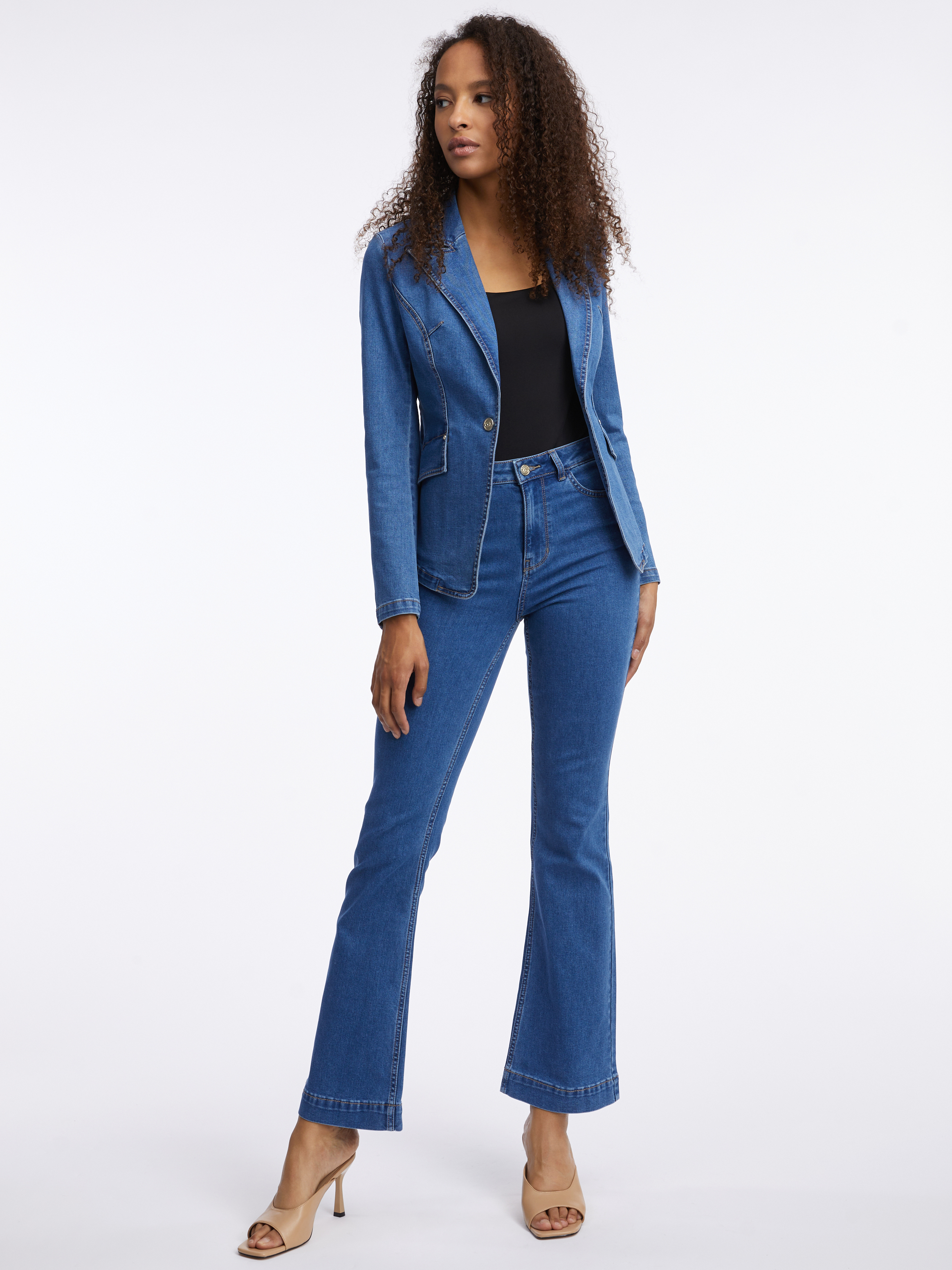 Marimi curvy pentru femei ORSAY - albastru