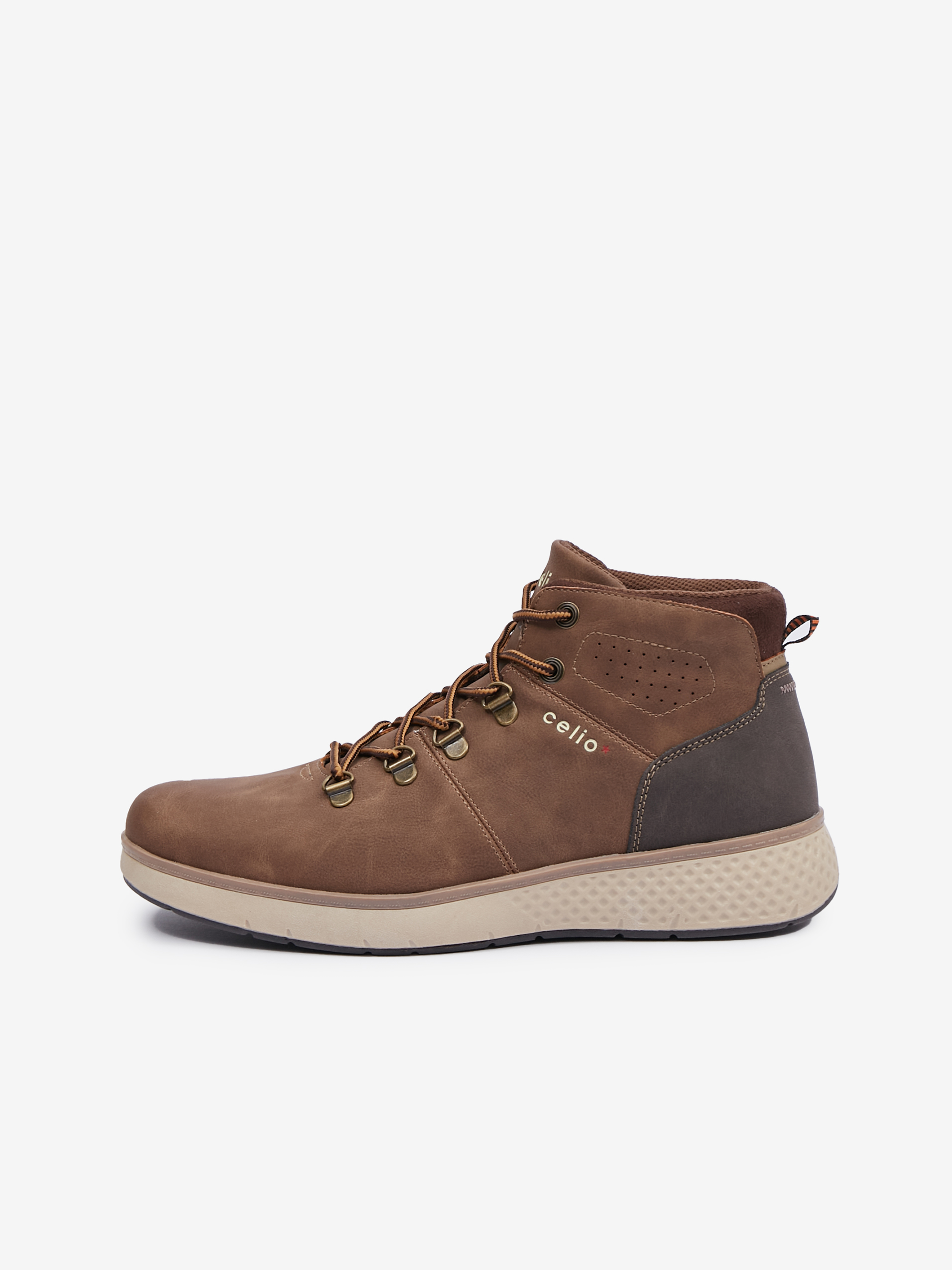 Celio Brown Ankle Boots - Men's