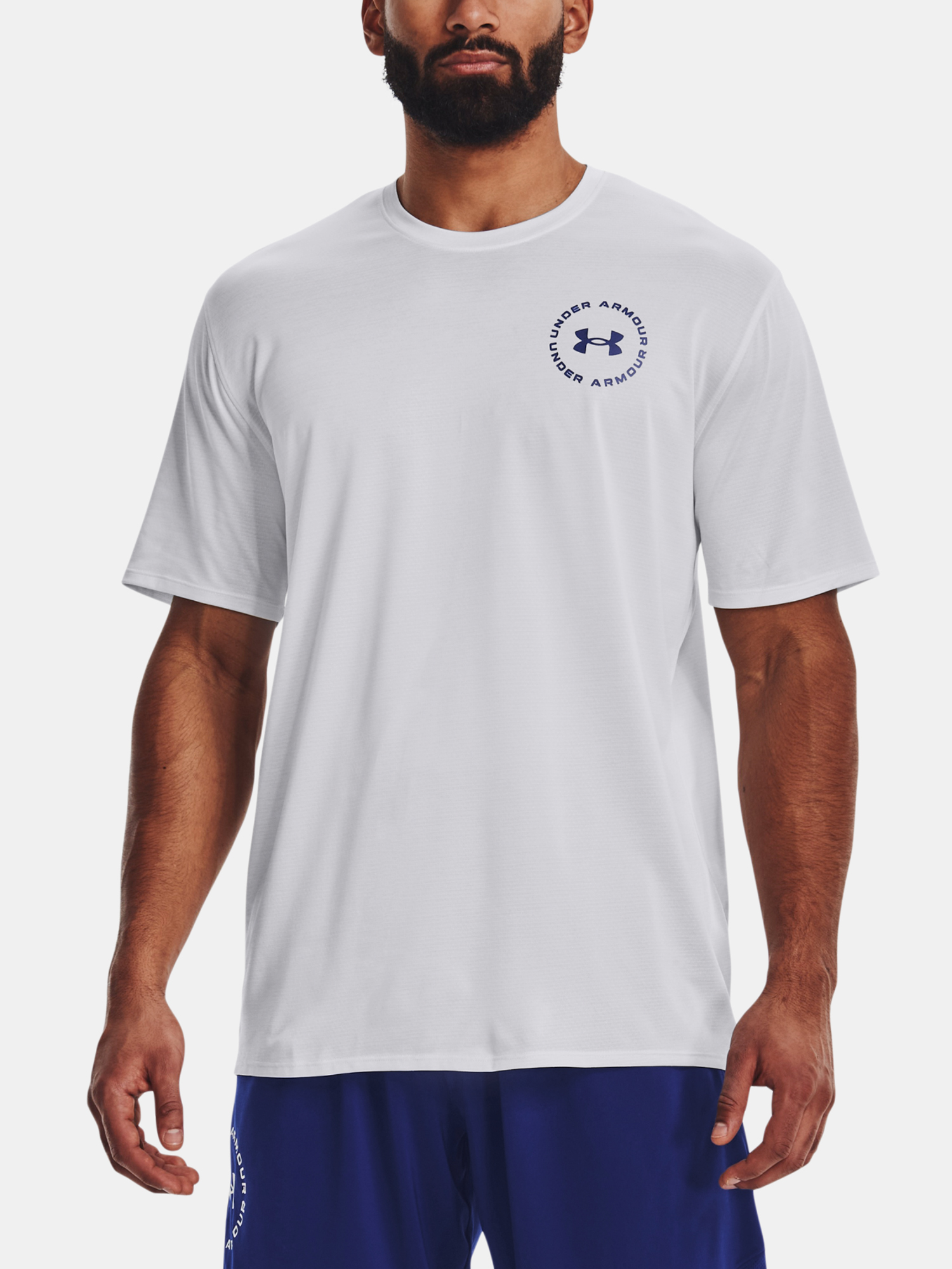 Under Armour T-Shirt UA Training Vent Graphic SS-WHT - Men