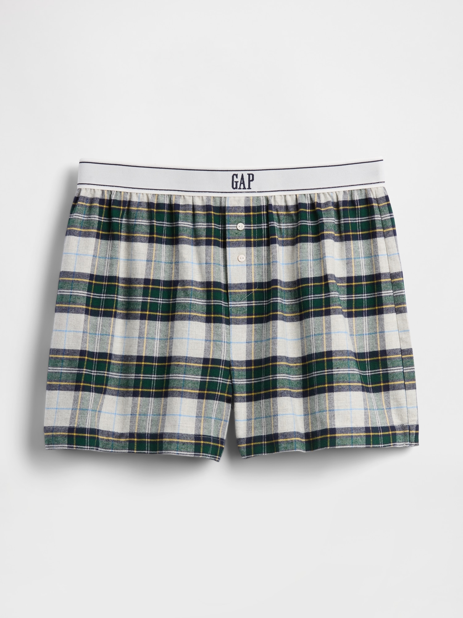 GAP Flannel Pajama Boxer Shorts - Ladies