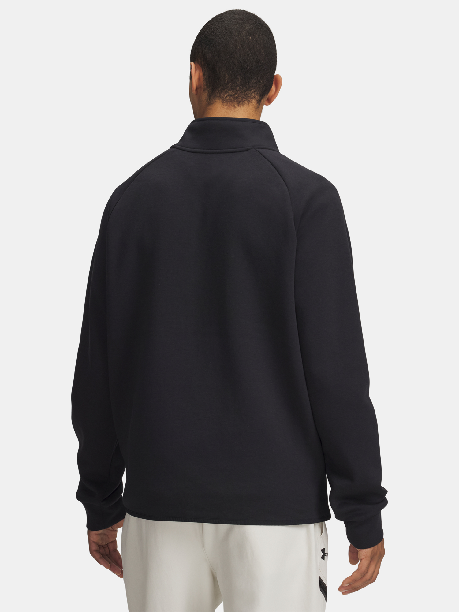 Men's Under Armour UA Unstoppable Flc Half Zip-BLK Sweatshirt - Mens