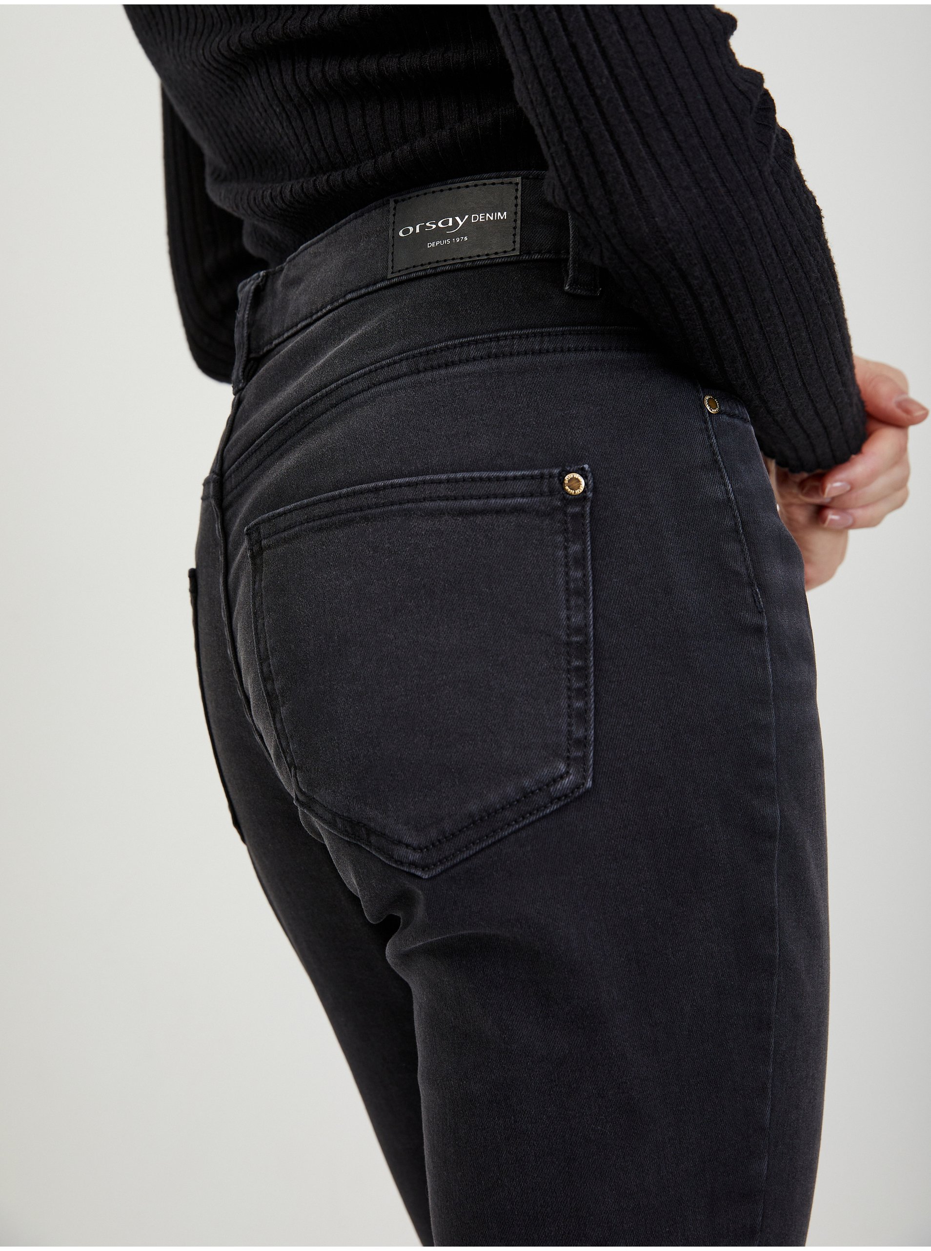 Skinny fit pentru femei ORSAY - negru