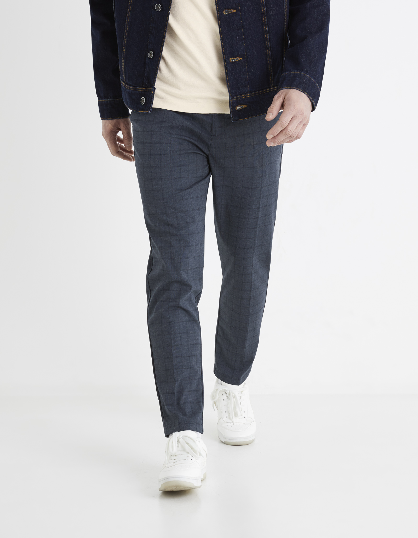 Pantaloni Da Uomo Celio Navy Blue