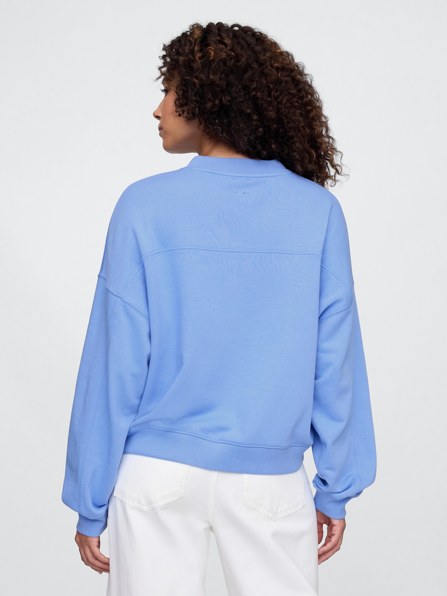 GAP Oversize sweatshirt with logo - Women's