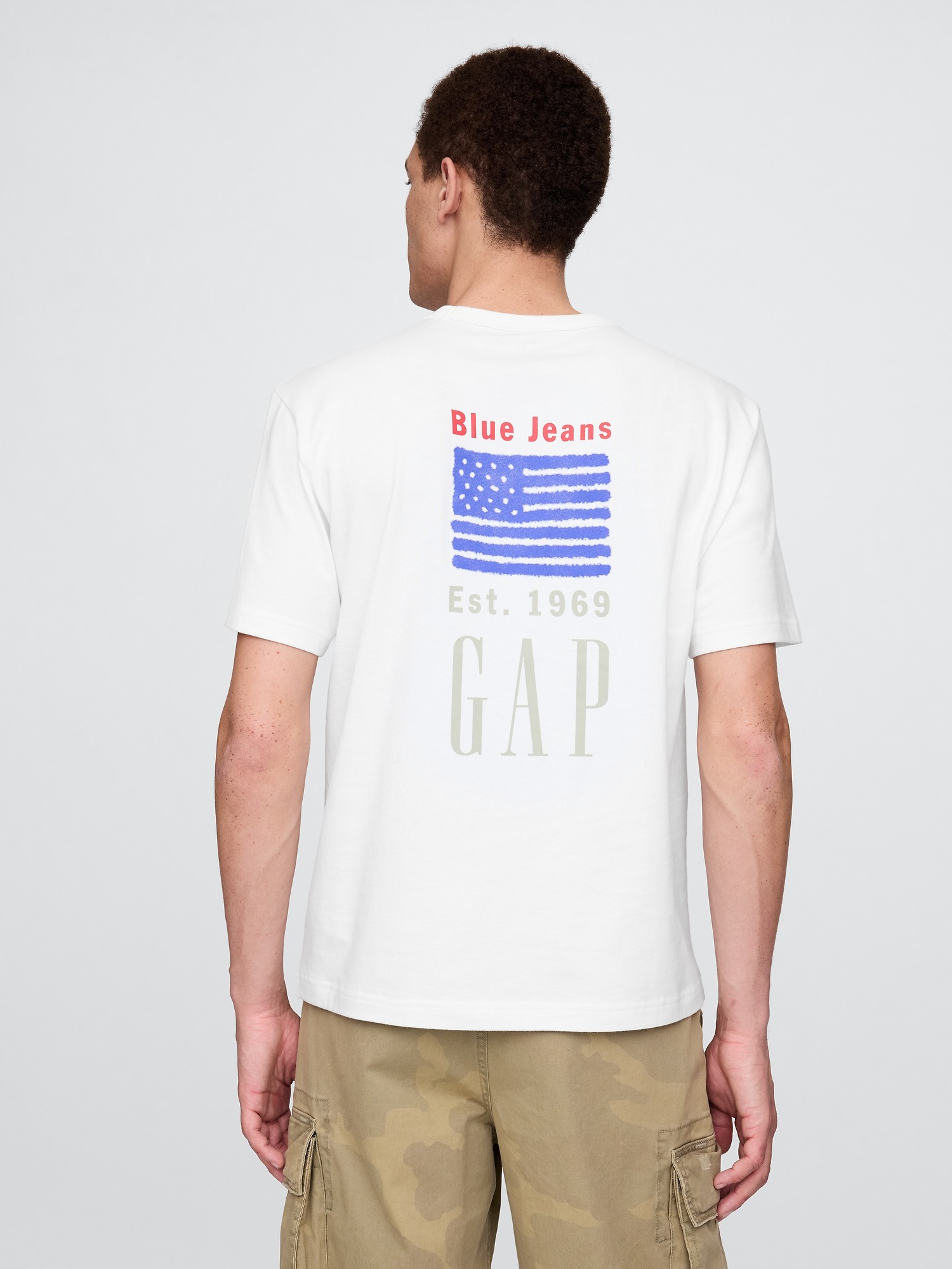 GAP T-shirt with Americana logo - Men's