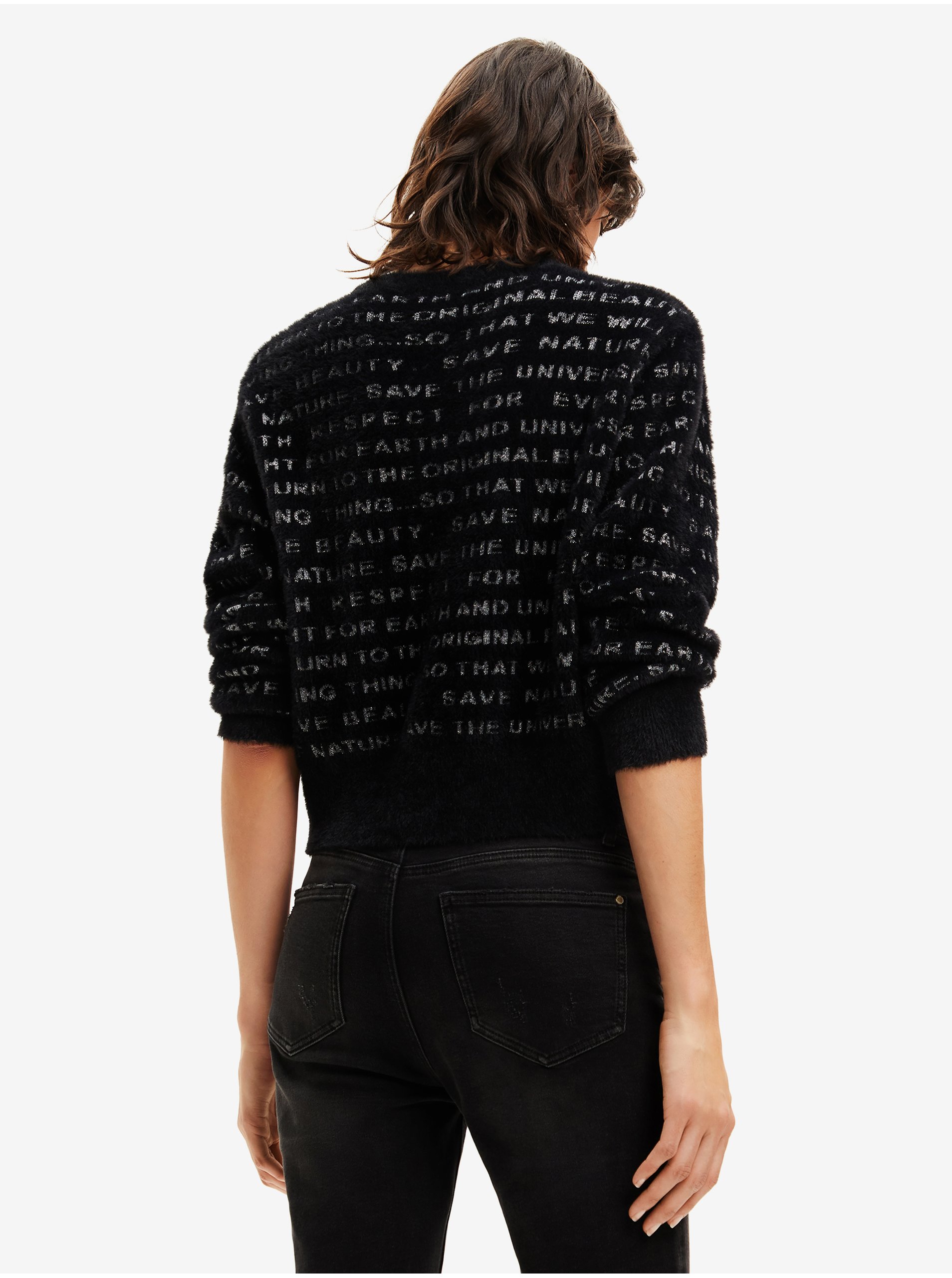 Pulovere pentru femei Desigual - negru