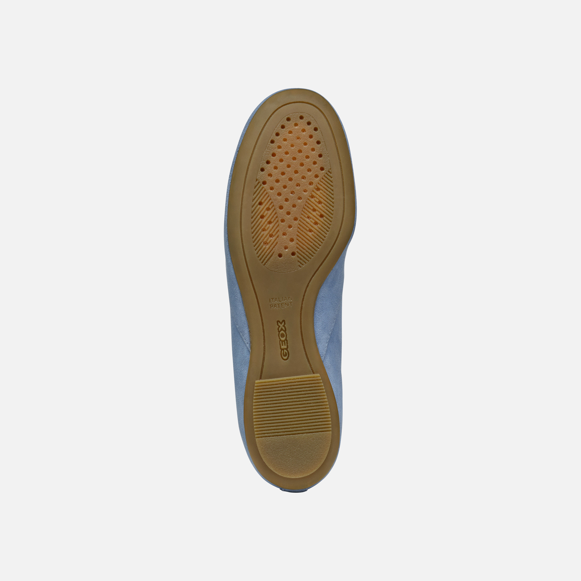 Light blue women&#039;s moccasins Geox Palmaria - Women&#039;s