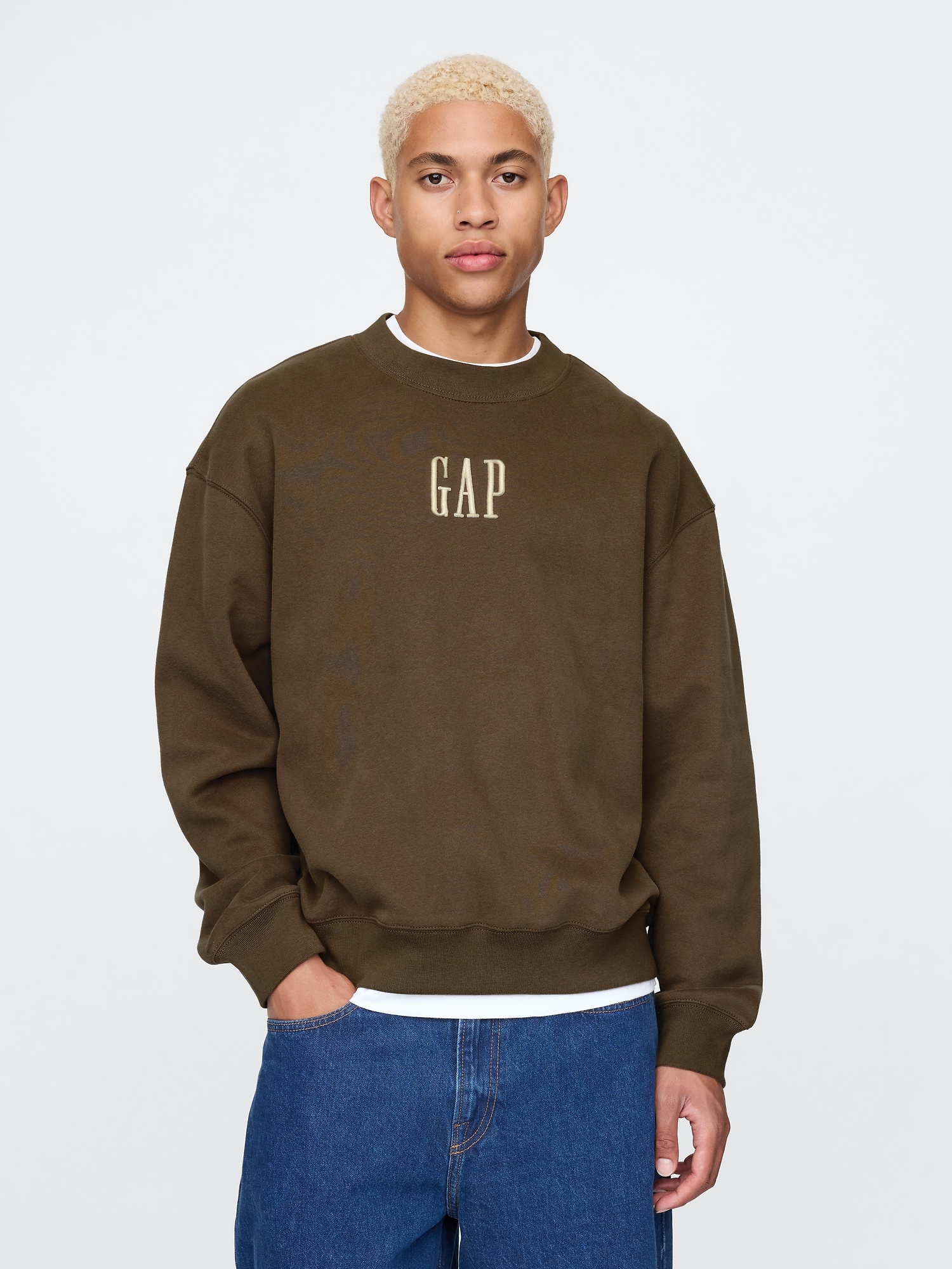 GAP Oversize sweatshirt with logo - Men&#039;s