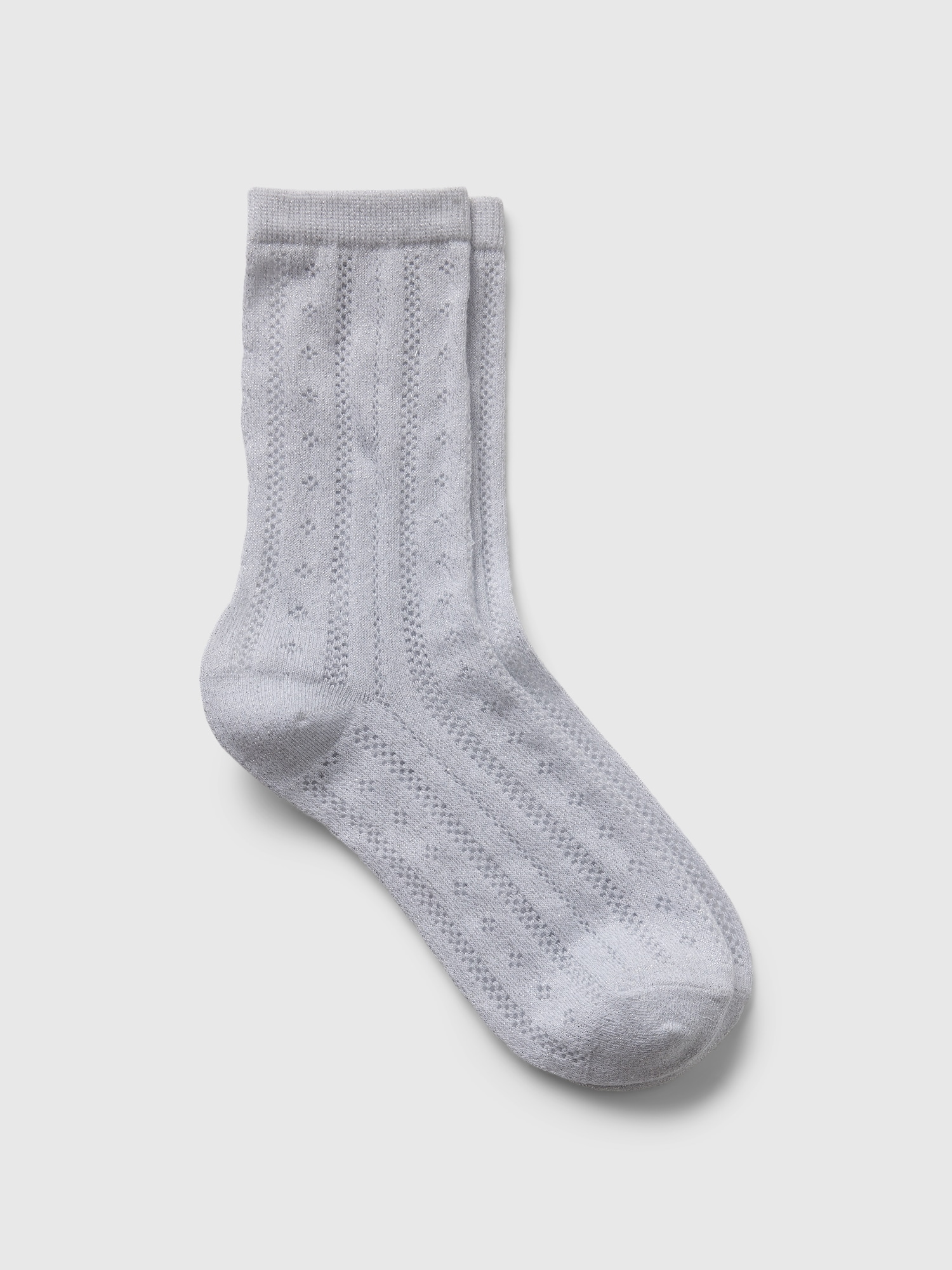 GAP Socks With Metallic Thread, 1 Pair - Women's