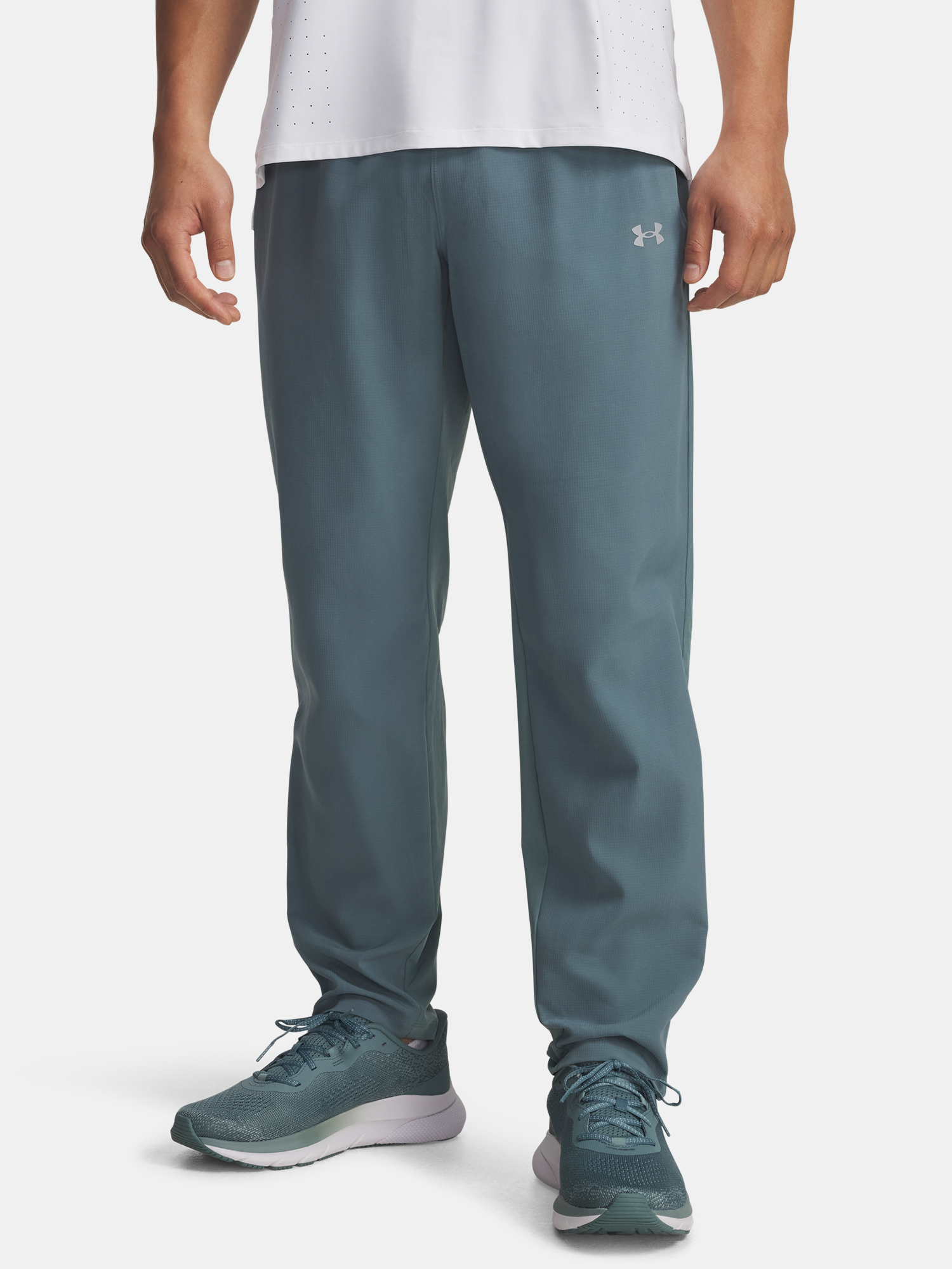 Men&#039;s Sports Pants Under Armour UA Velociti Pro Storm Pants-BLU - Men