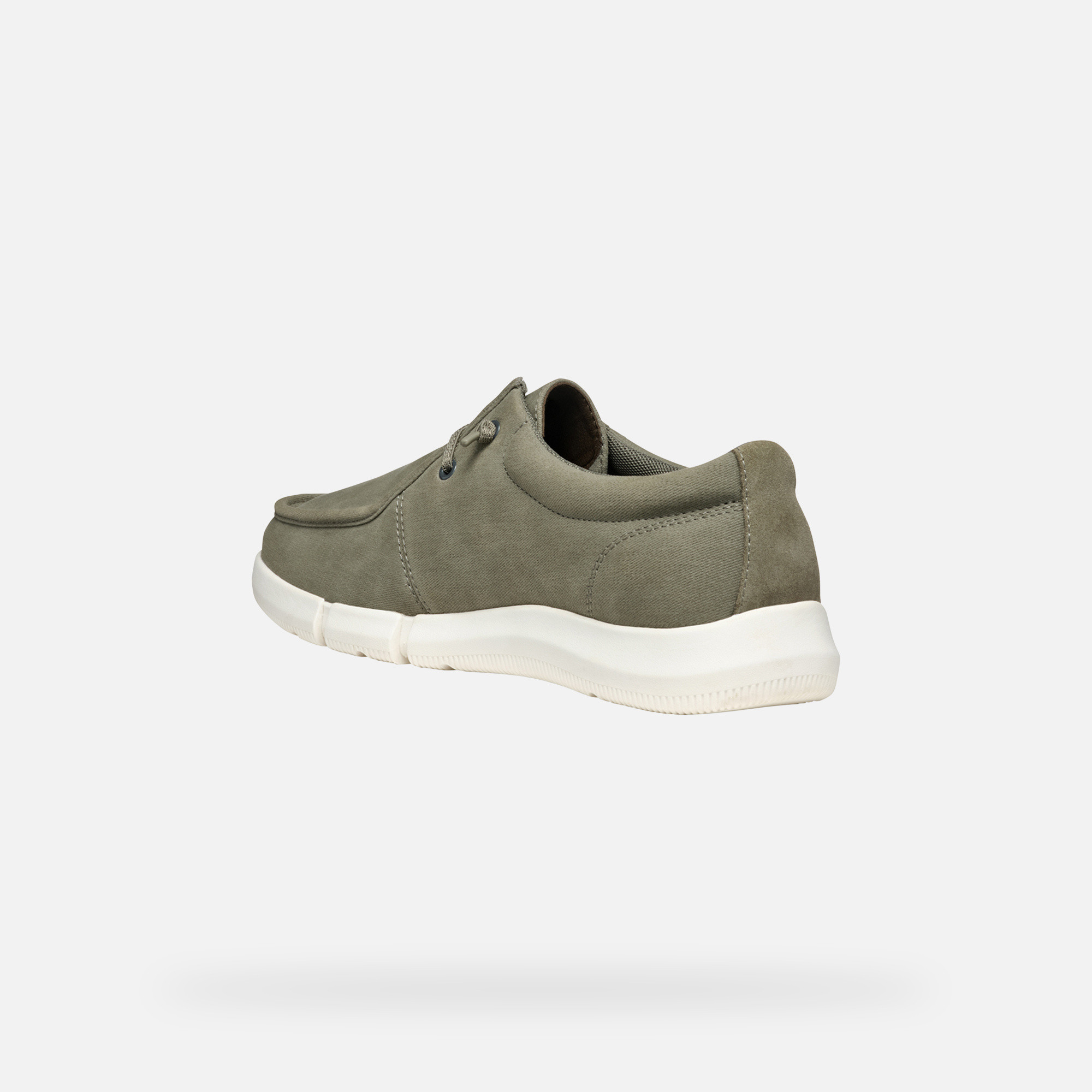 Light grey men&#039;s moccasins Geox Adacter - Men&#039;s