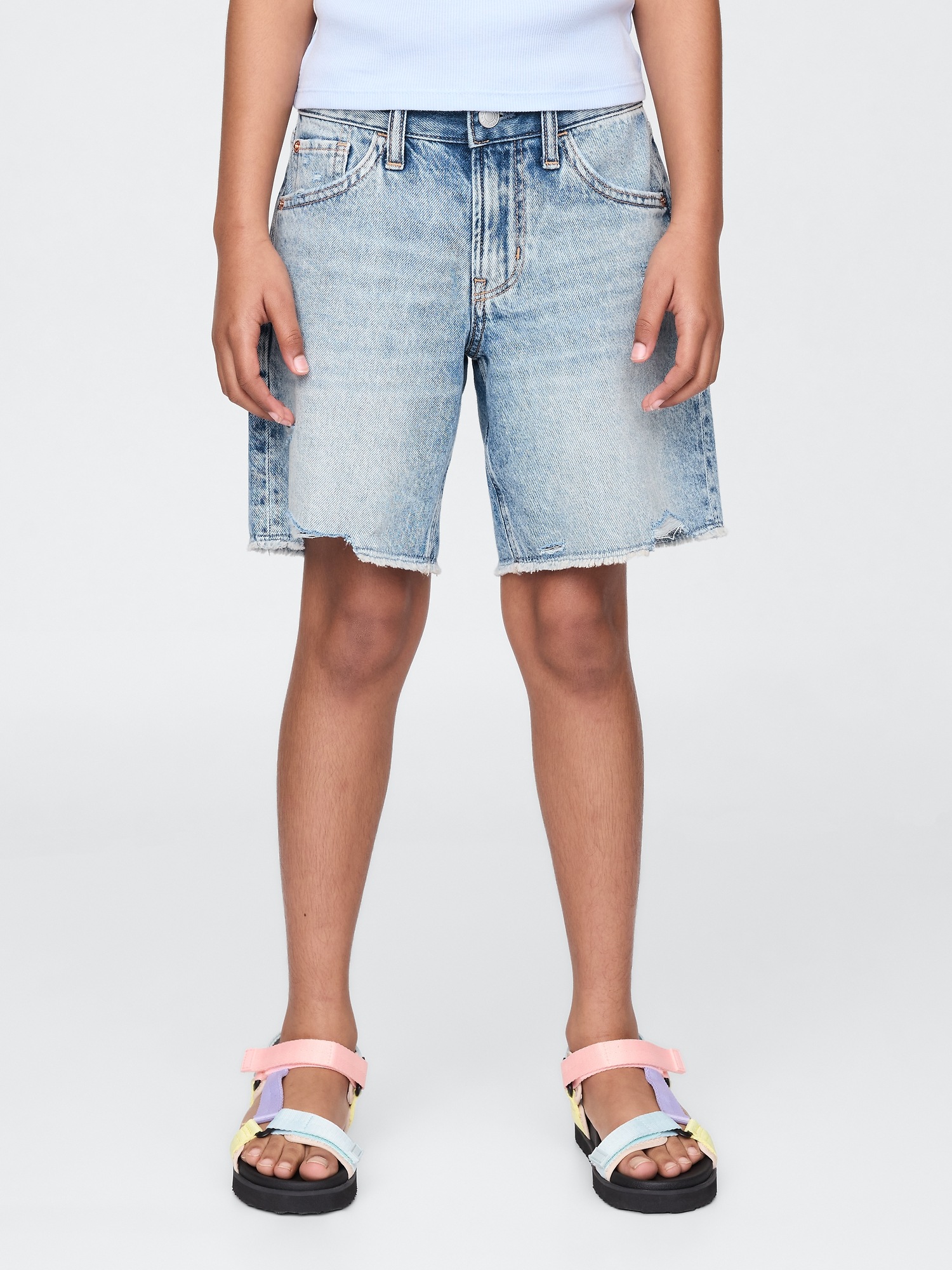 GAP Children&#039;s denim shorts Bermuda - Girls