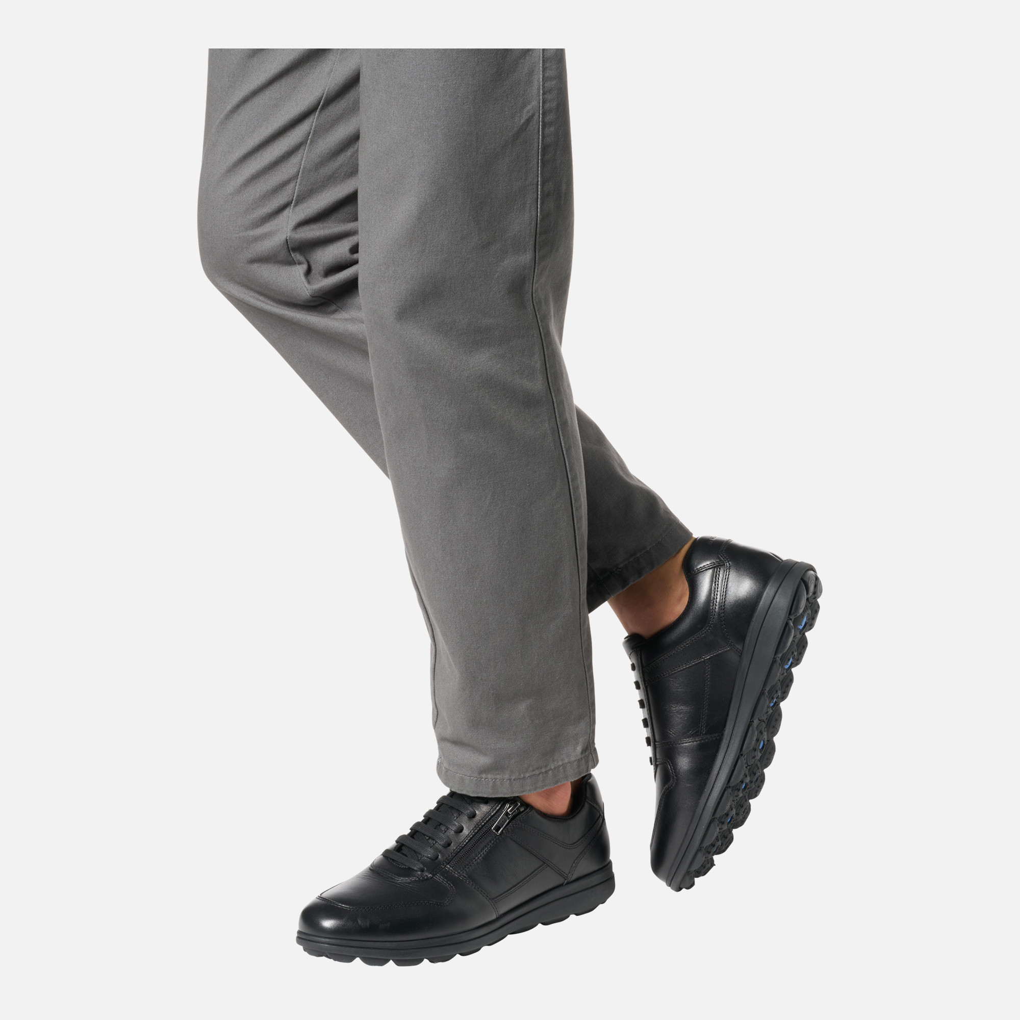 Black men's sneakers Geox Spherica EC12 - Men