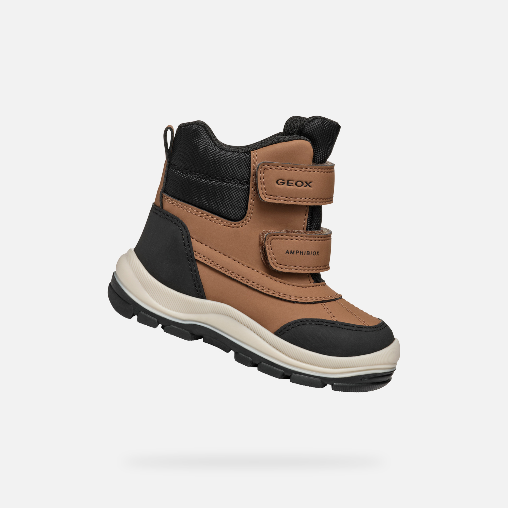Brown Boys' Winter Boots Geox Flanfil B Abx - Boys
