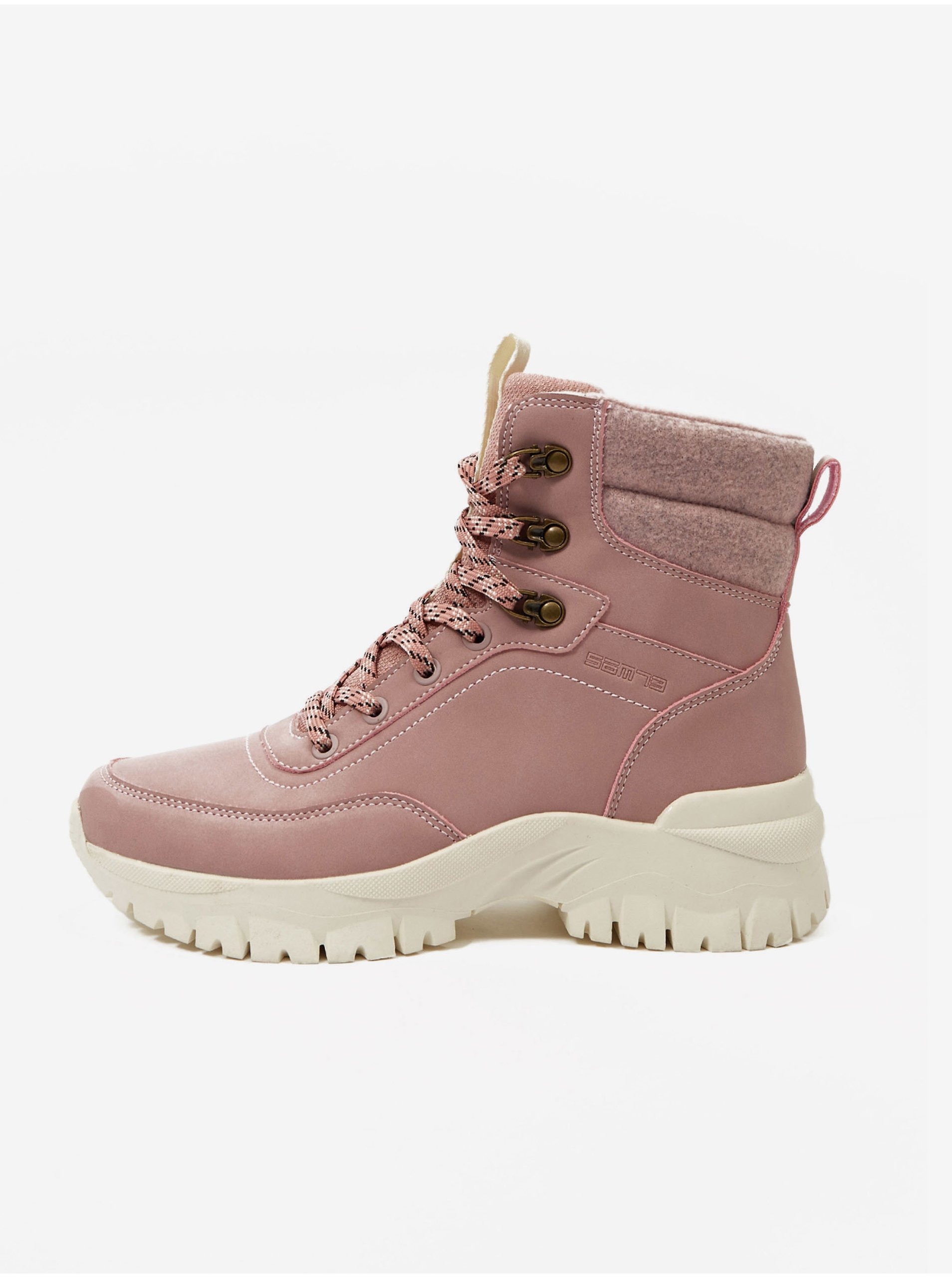 SAM73 Women's Pink Winter Ankle Boots SAM 73 Andaliion - Women