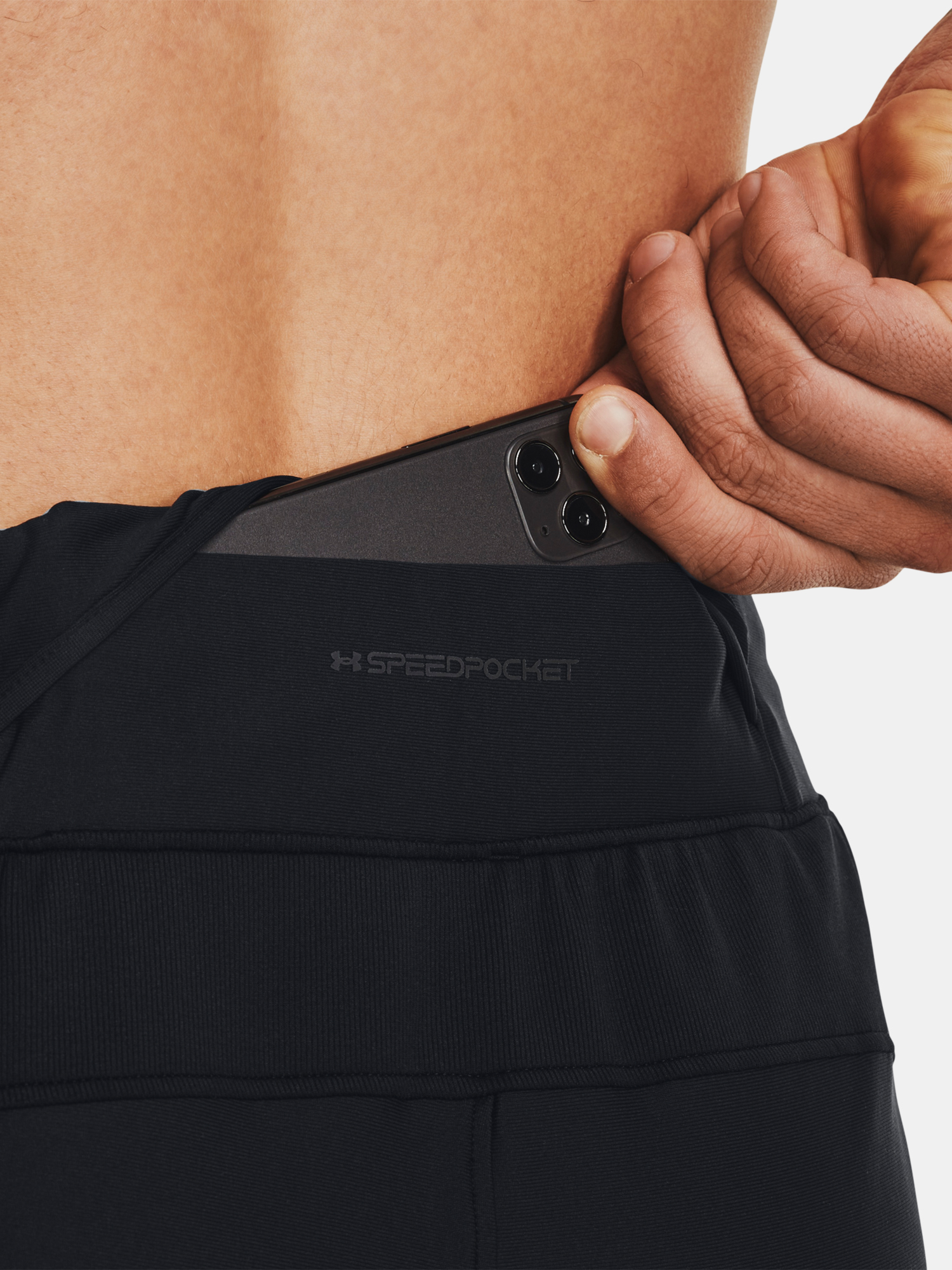 Pantaloni si pantaloni scurti pentru barbati Under Armour - negru