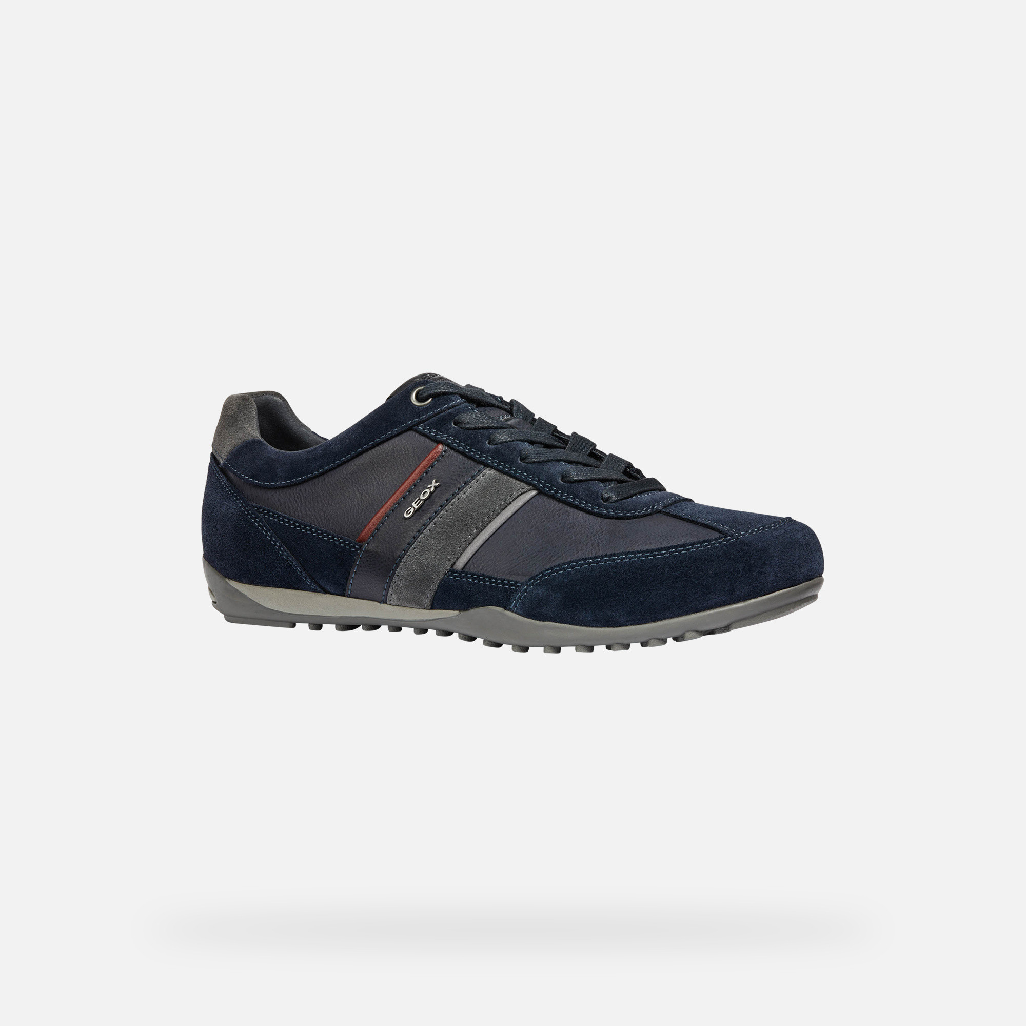 Dark blue men's sneakers Geox Wells - Men's