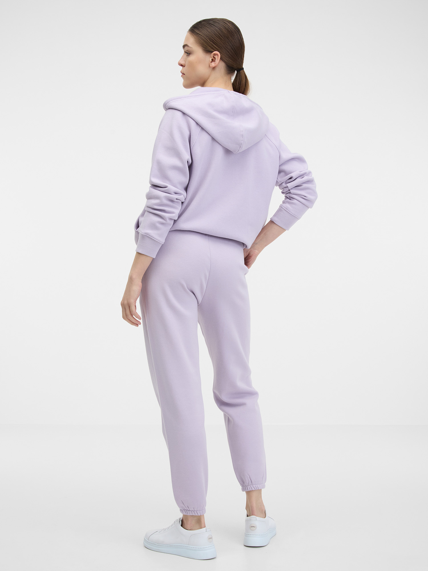 Pantaloni sport pentru femei GAP - mov deschis