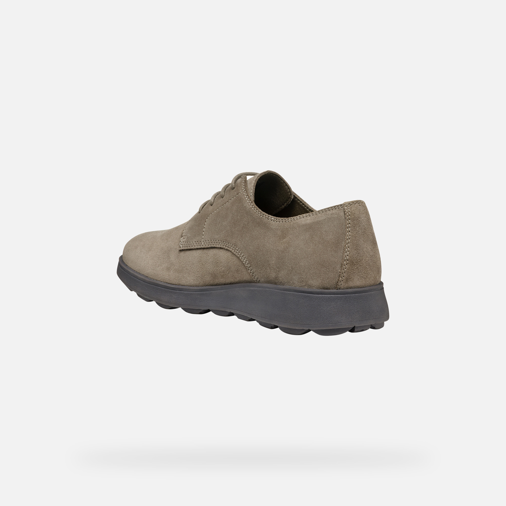 Light grey men&#039;s formal shoes Geox Spherica EC10 - Men&#039;s