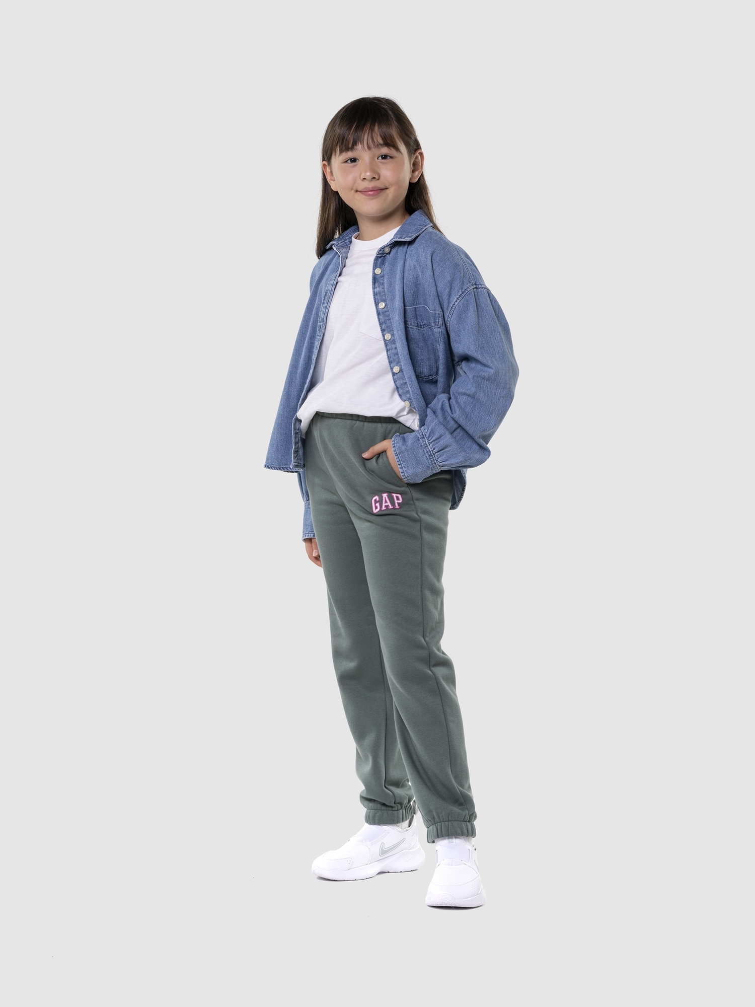 GAP Kids Sweatpants with Logo - Girls