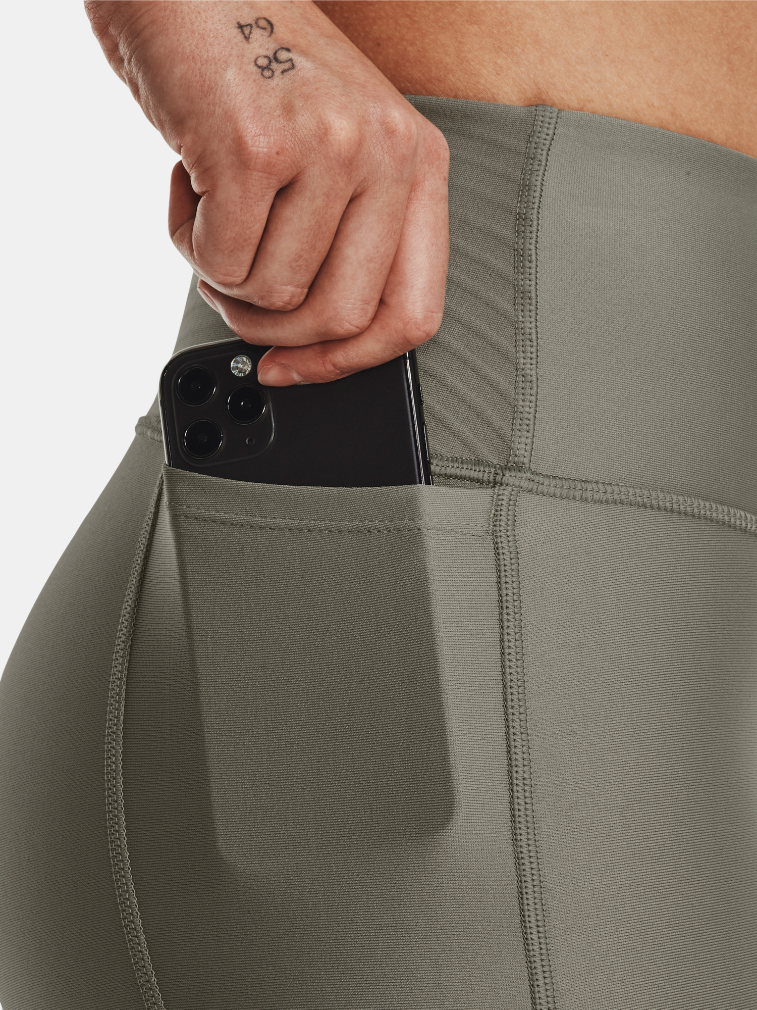 Colanti pentru femei Under Armour - kaki