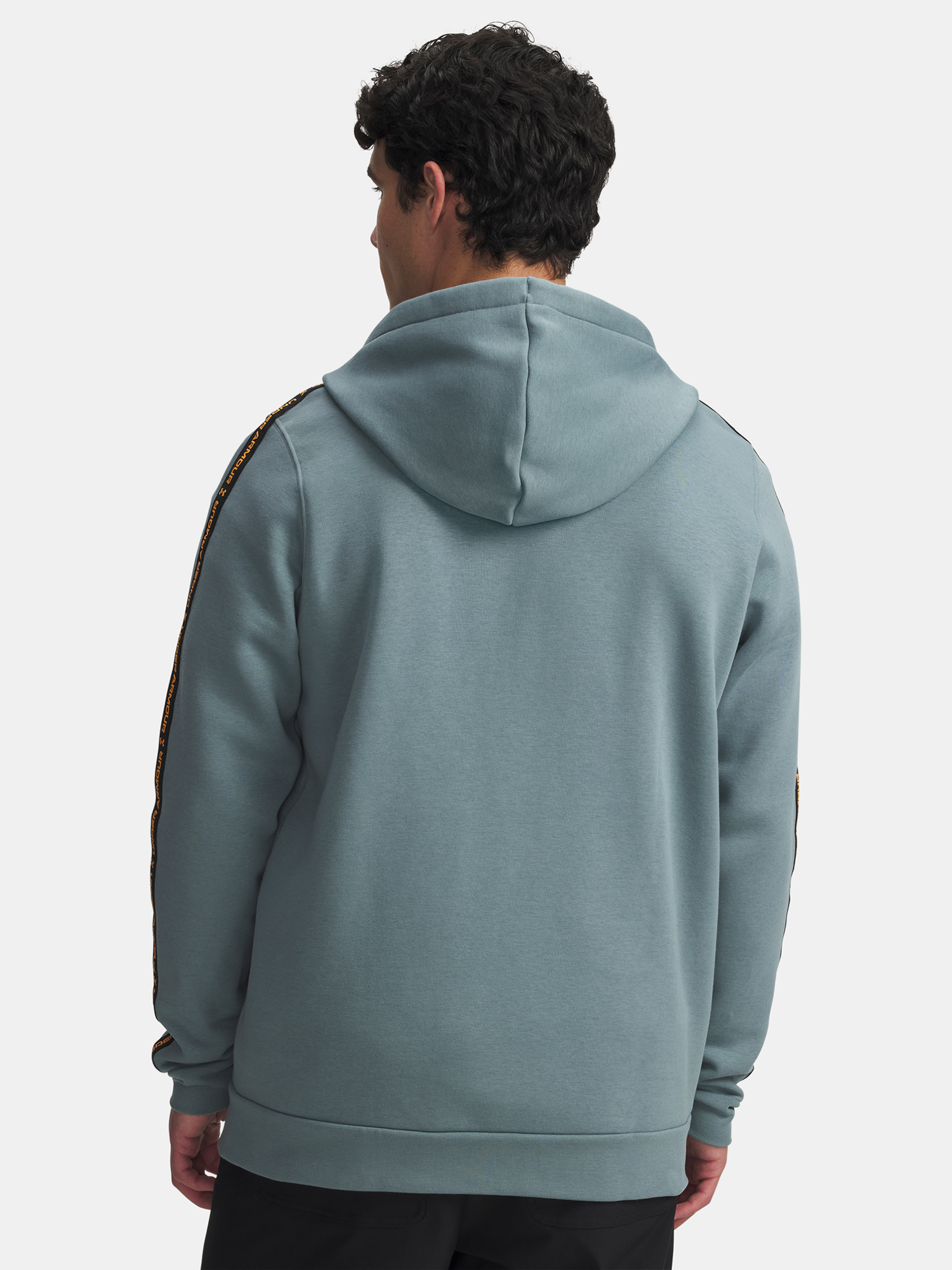 Men&#039;s Under Armour UA Icon Fleece FZ Taping-BLU - Men&#039;s Sweatshirt