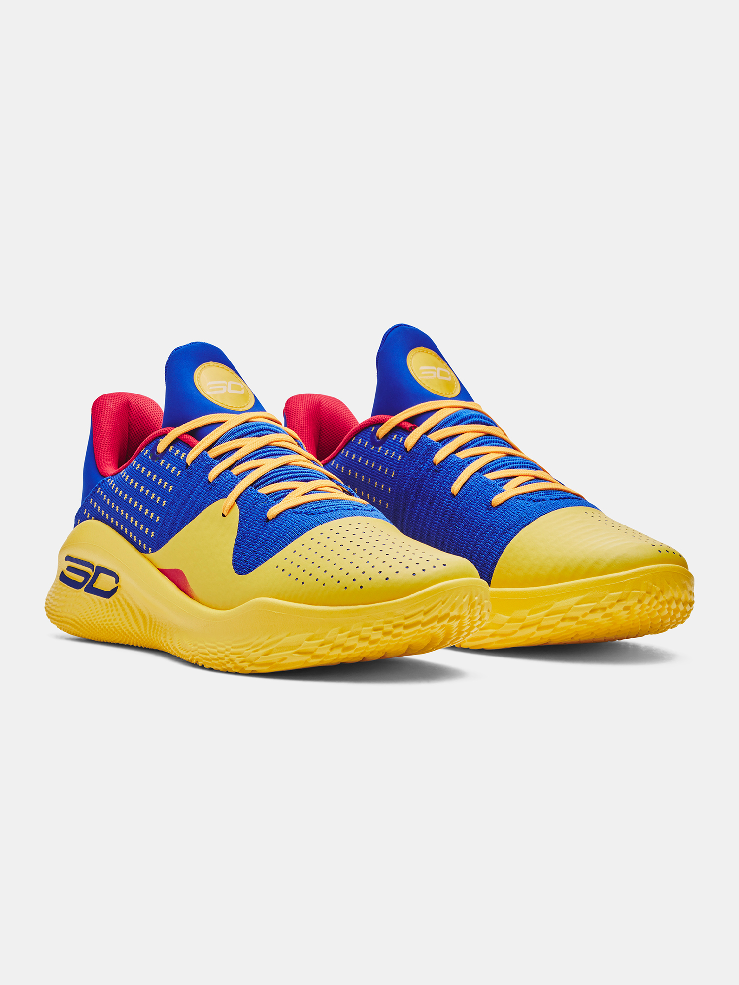 Under Armour Shoes CURRY 4 LOW FLOTRO-BLU - unisex