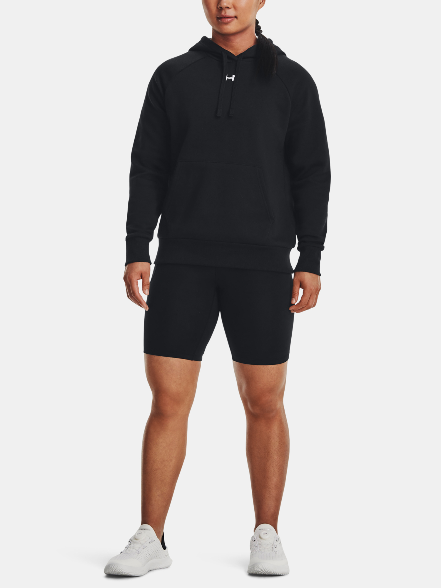 Under Armour Sweatshirt UA Rival Fleece Hoodie-BLK - Women