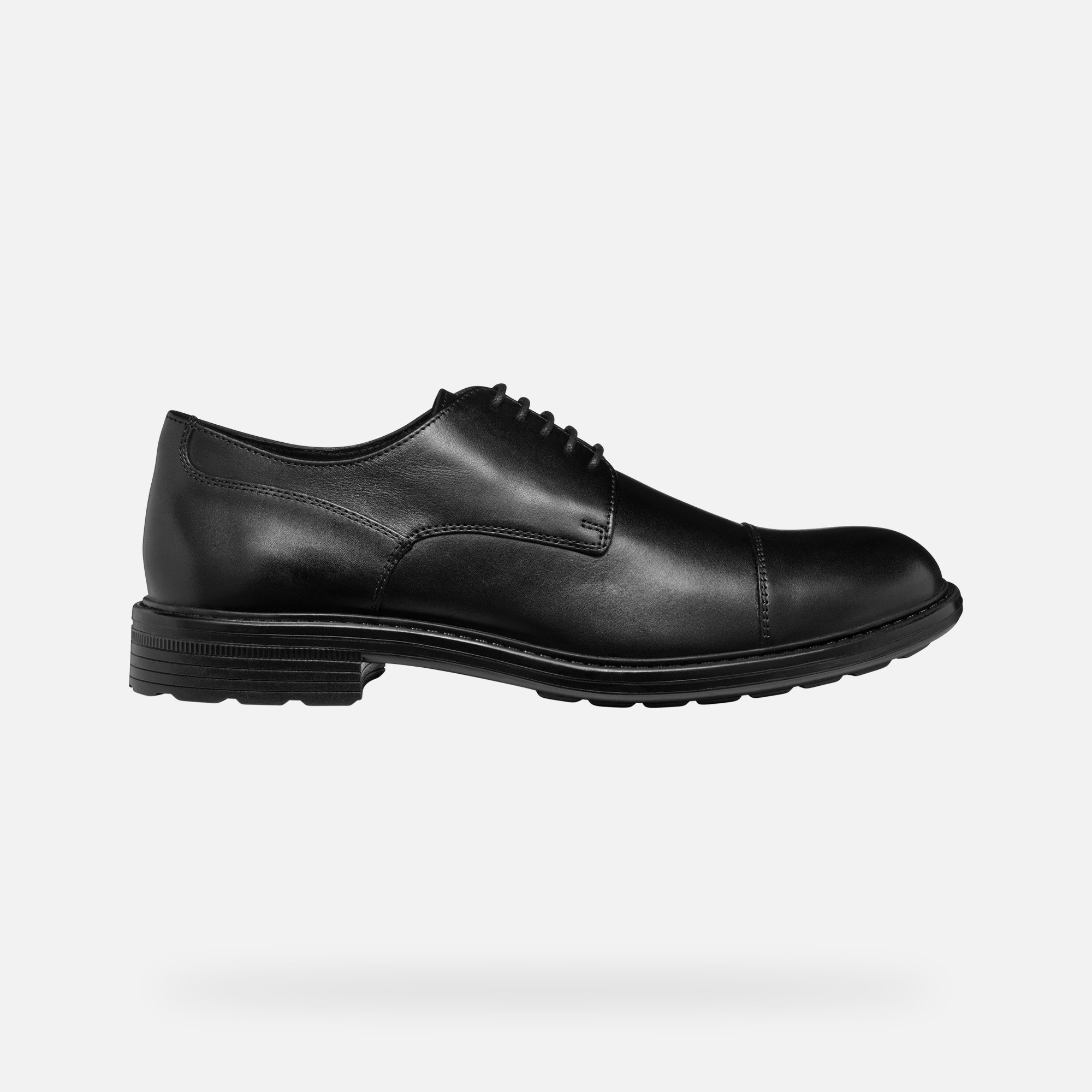 Black Men's Formal Shoes Geox Walk Pleasure - Men