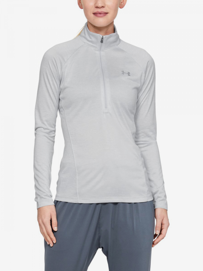 Under Armour T-shirt Tech 1/2 Zip - Twist-Gry - Women