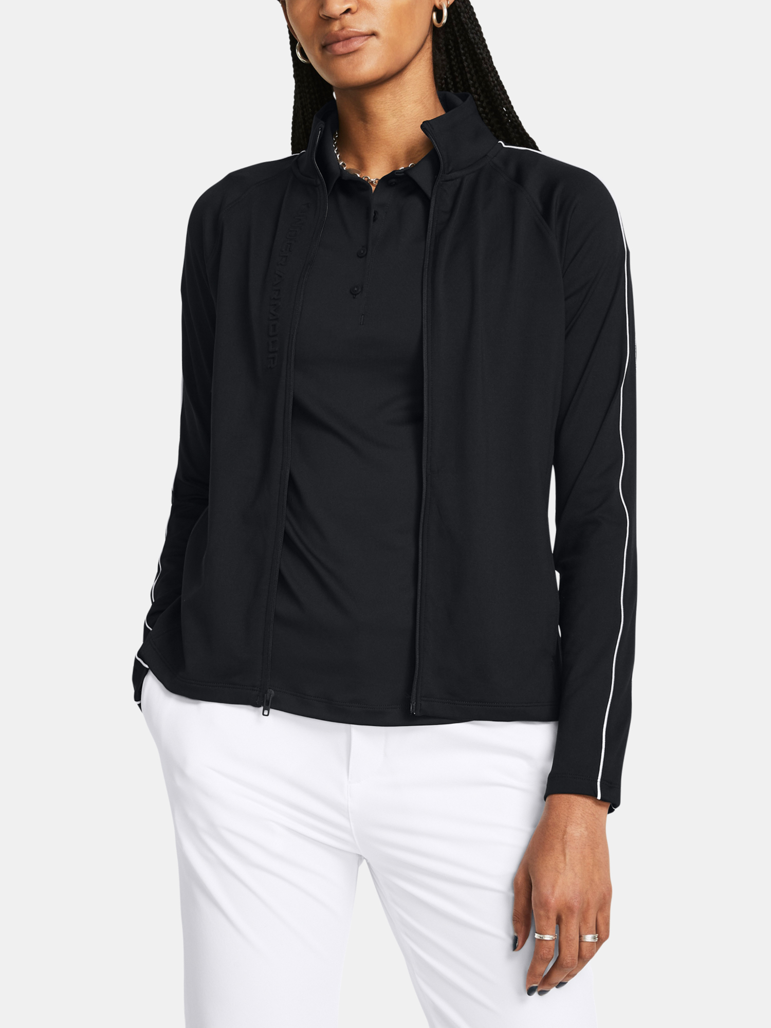 Under Armour Sweatshirt UA Storm Midlayer FZ-BLK - Women