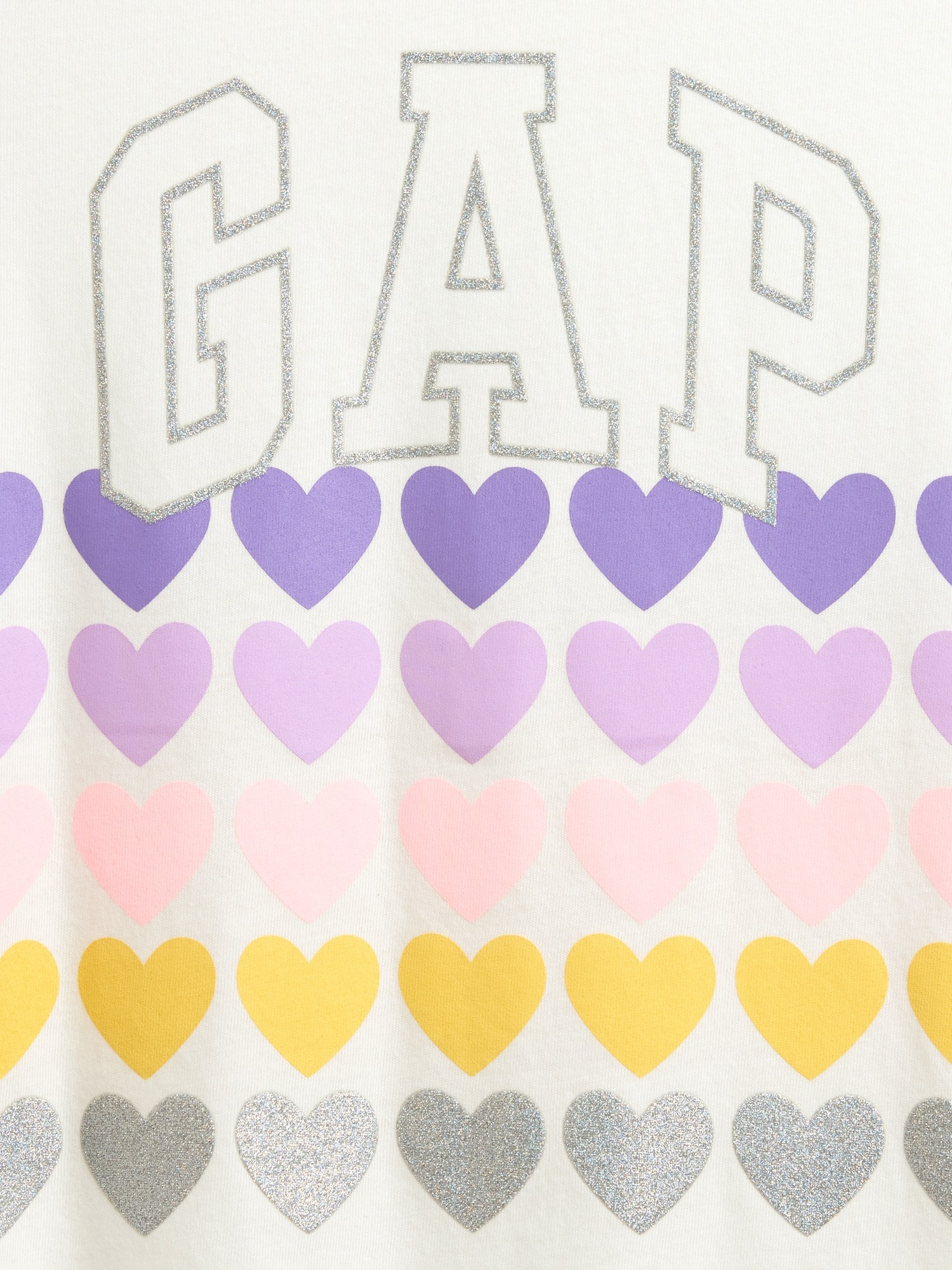 Tricou GAP cu logo pentru fete