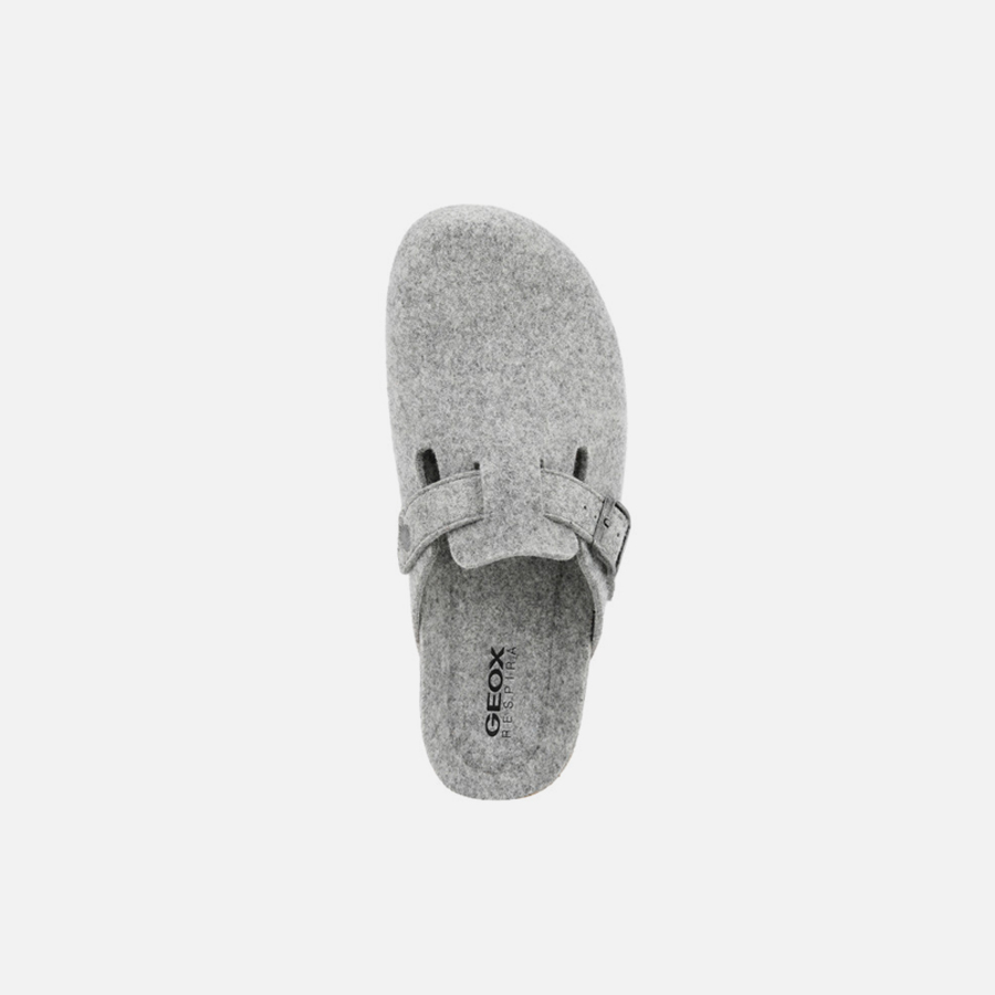 Grey men&#039;s slippers Geox Ghita - Men&#039;s