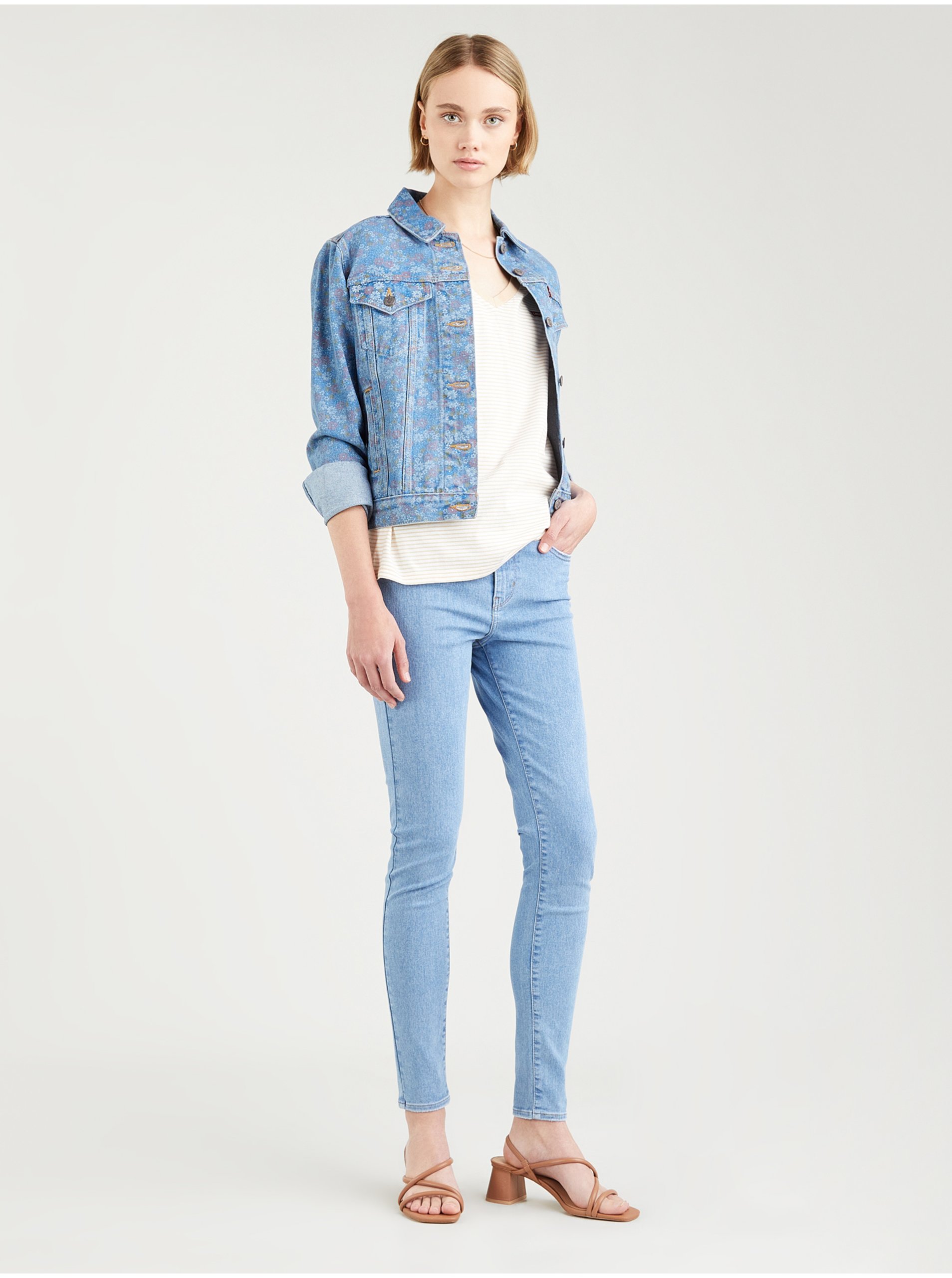 Tricouri pentru femei Levi's® - alb, crem