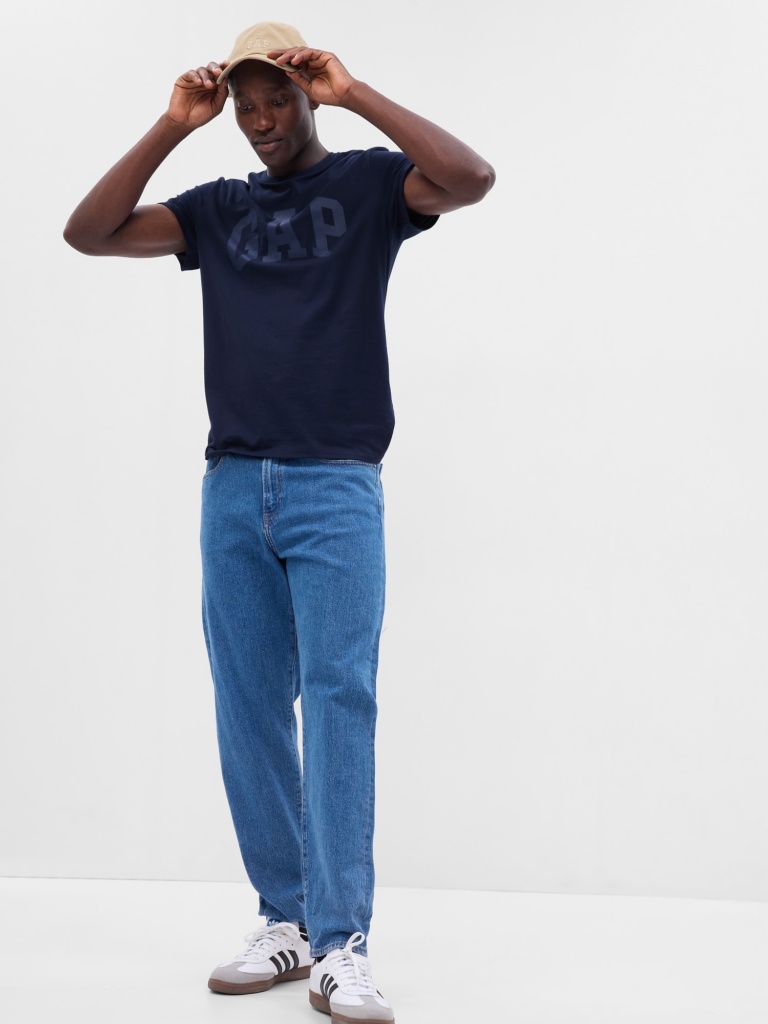 Tricouri pentru barbati GAP - albastru inchis