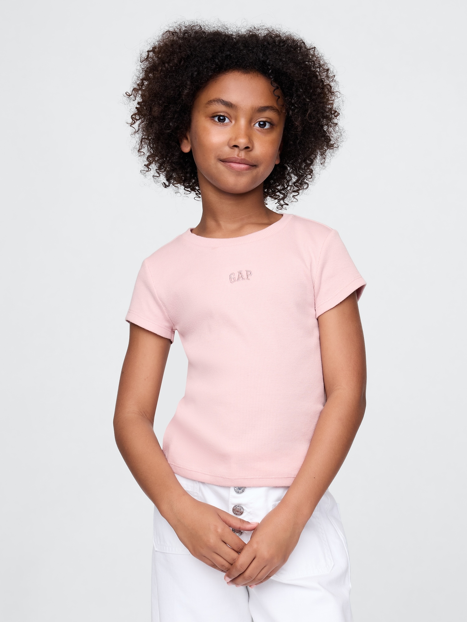 GAP Childrens ribbed T-shirt - Girls