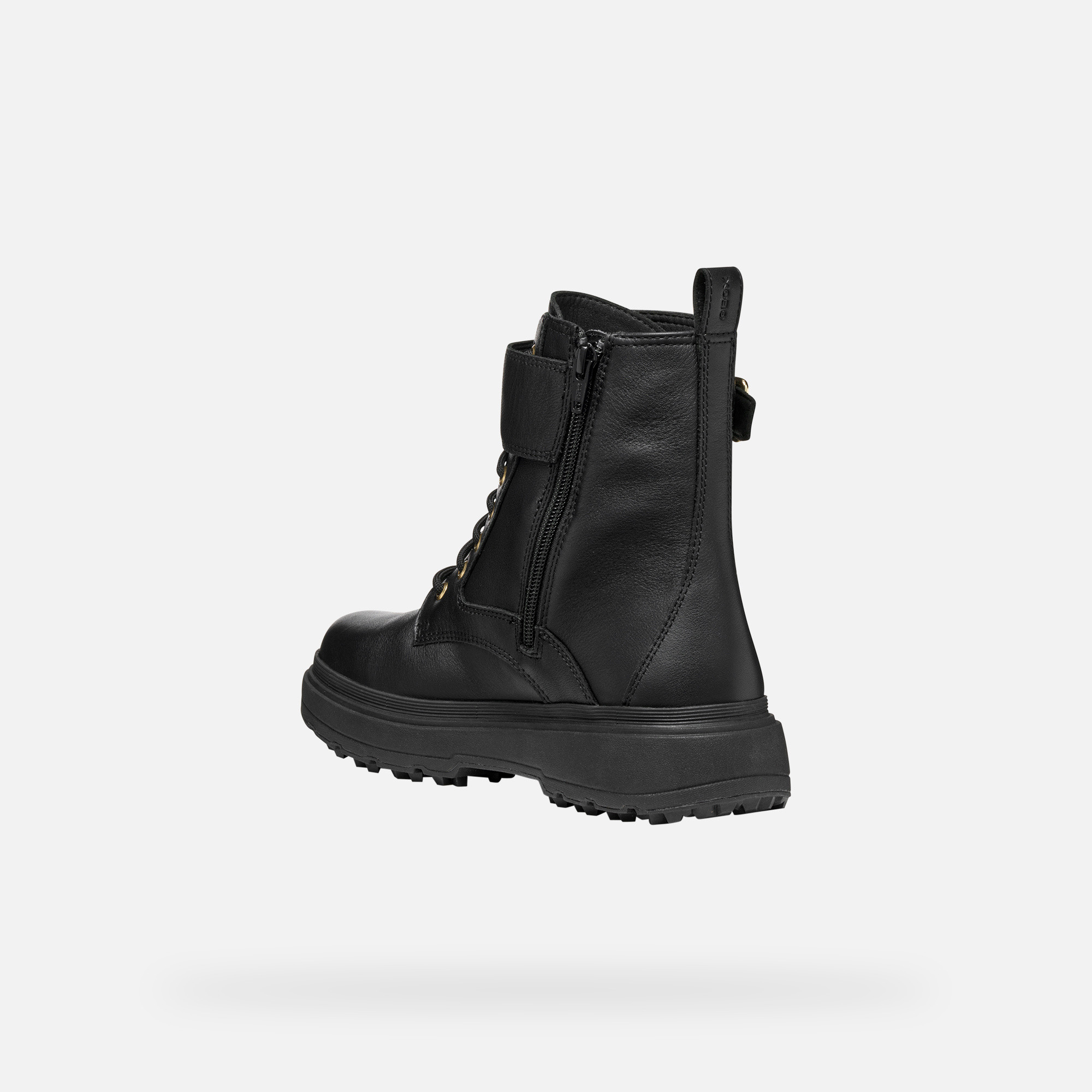 Black women's ankle boots Geox Lamidie + Grip ABX - Women's