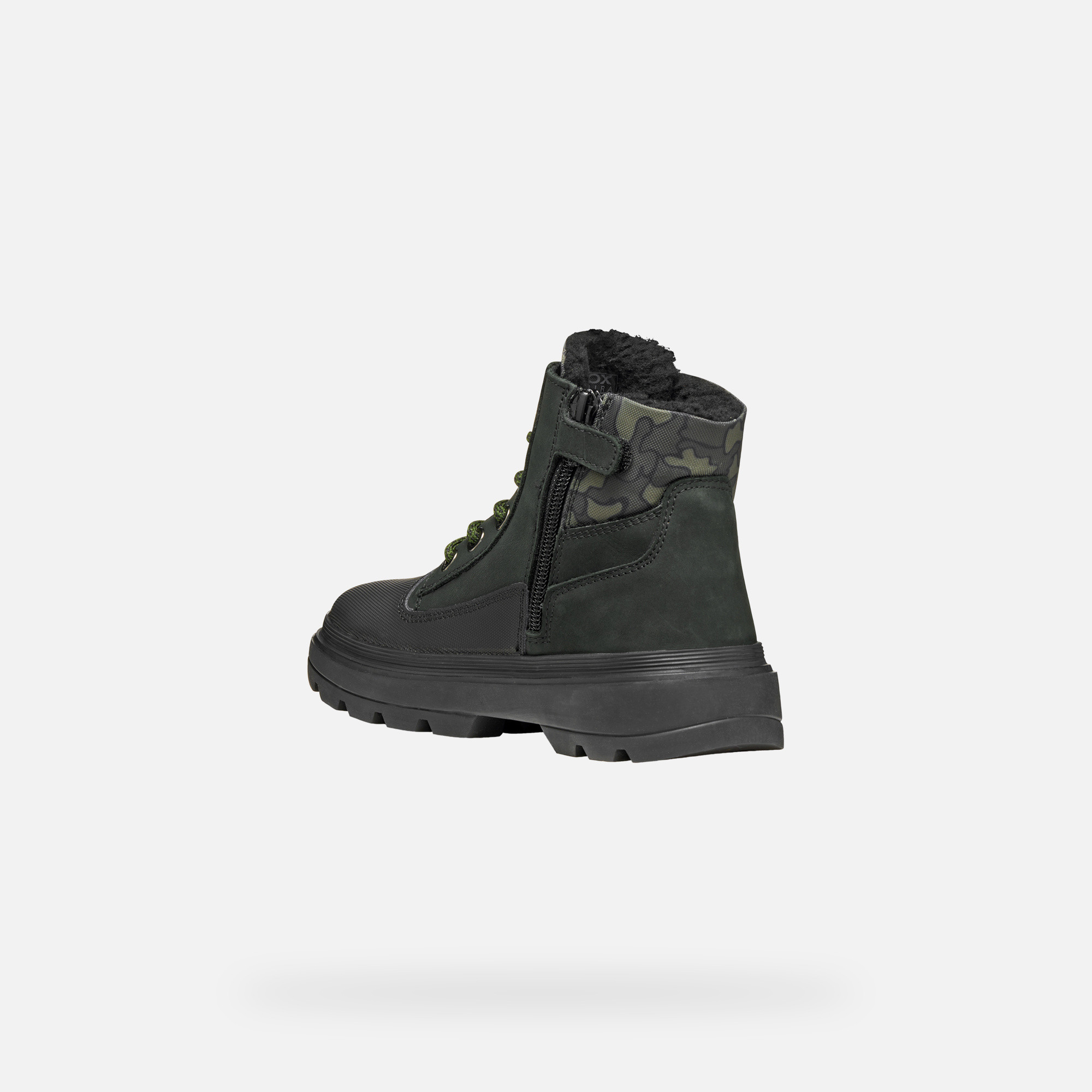 Black Boys' Ankle Boots Geox Kiddartah WPF - Boys