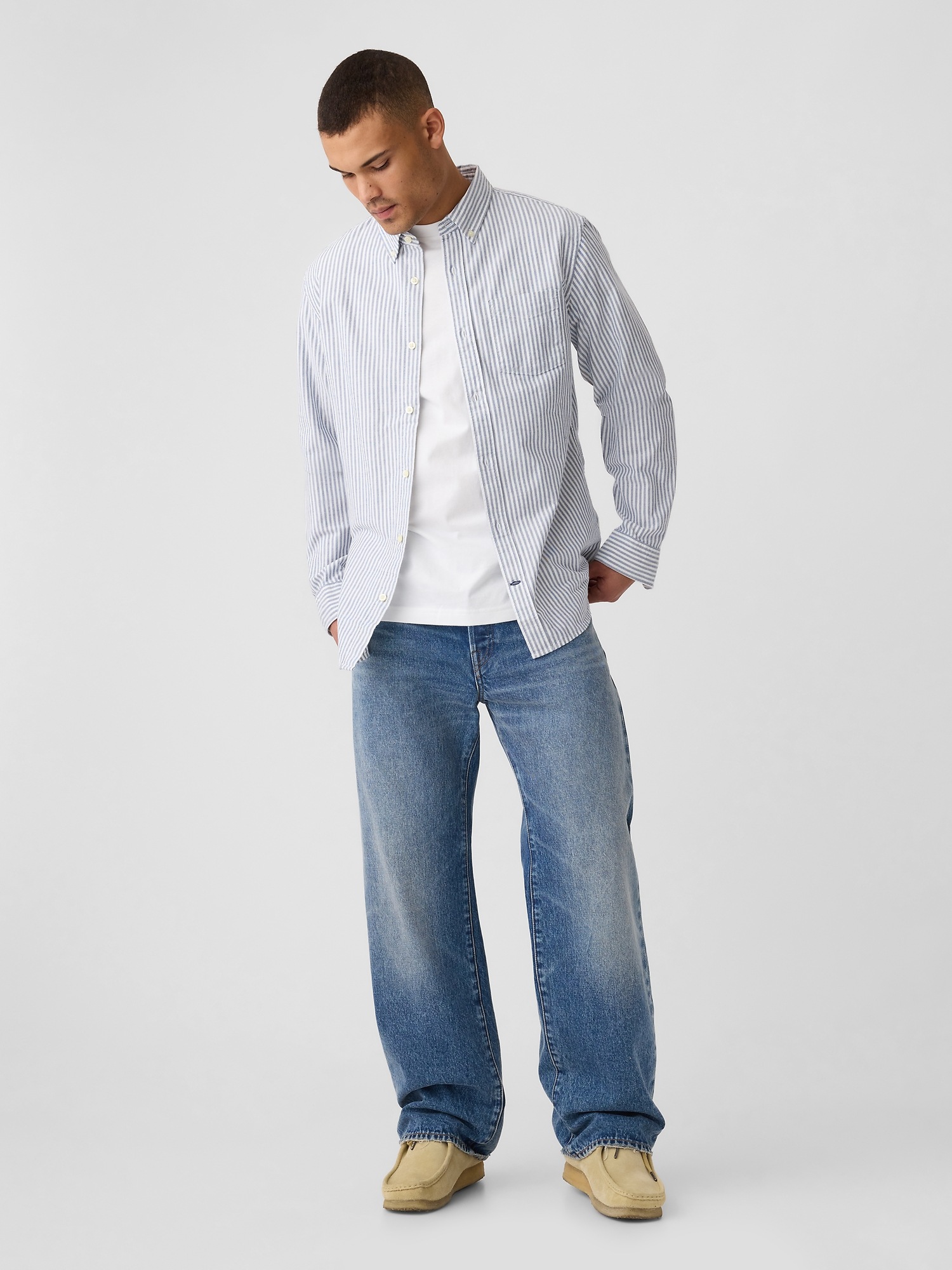 GAP Cotton Oxford Shirt - Men's