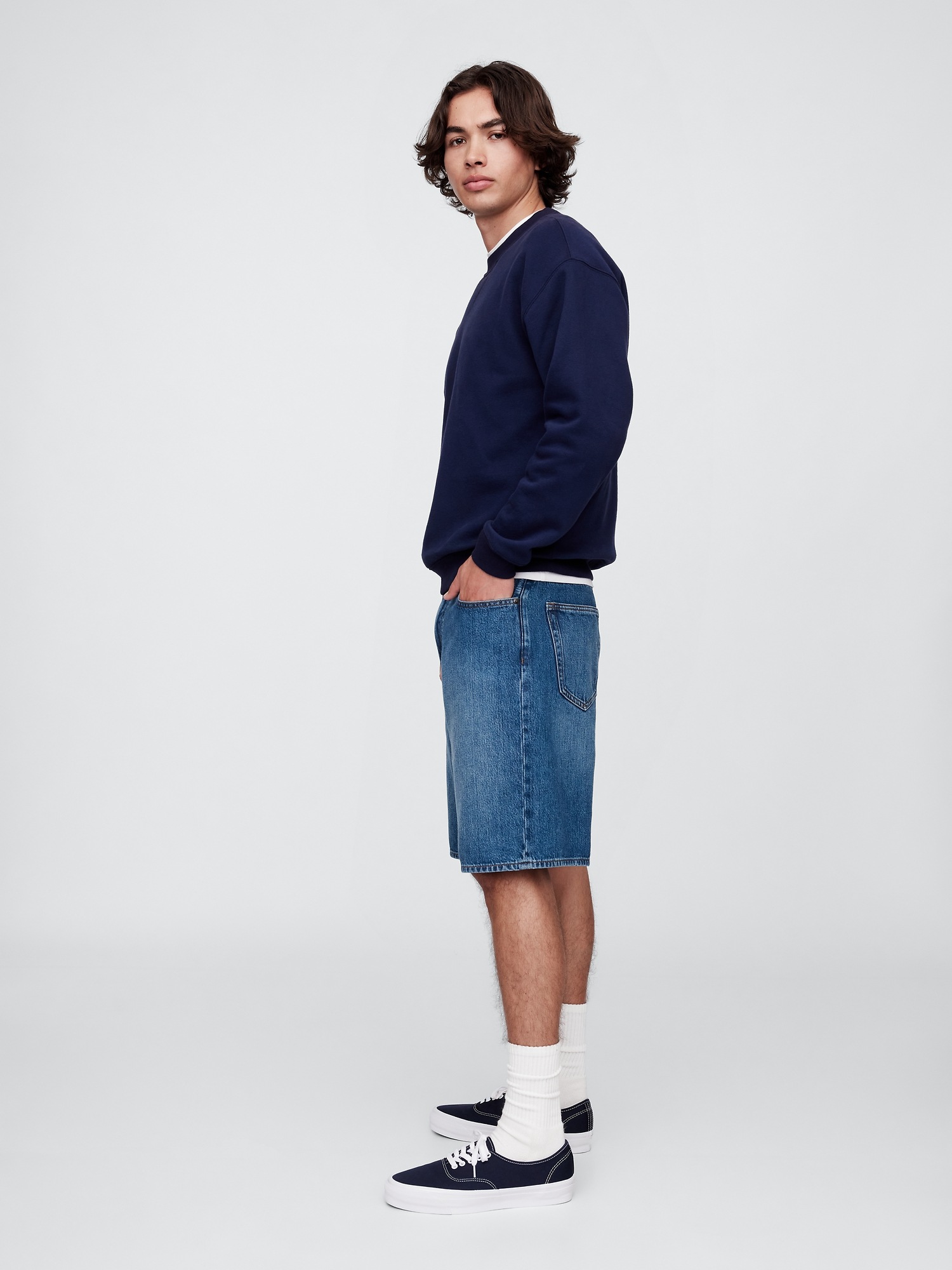 GAP Denim shorts Loose SuperSoft - Men's