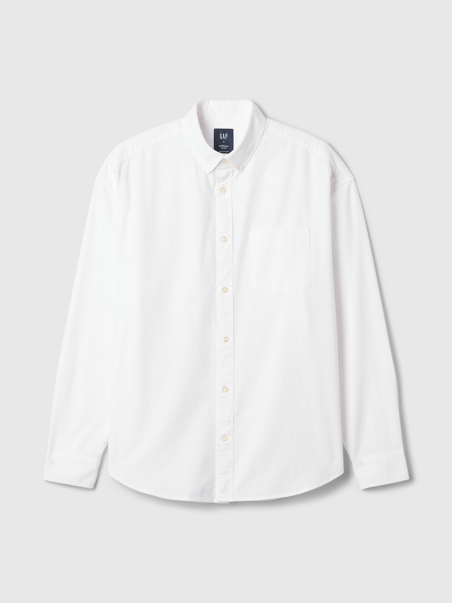 GAP Oversize Oxford Big Shirt - Men&#039;s