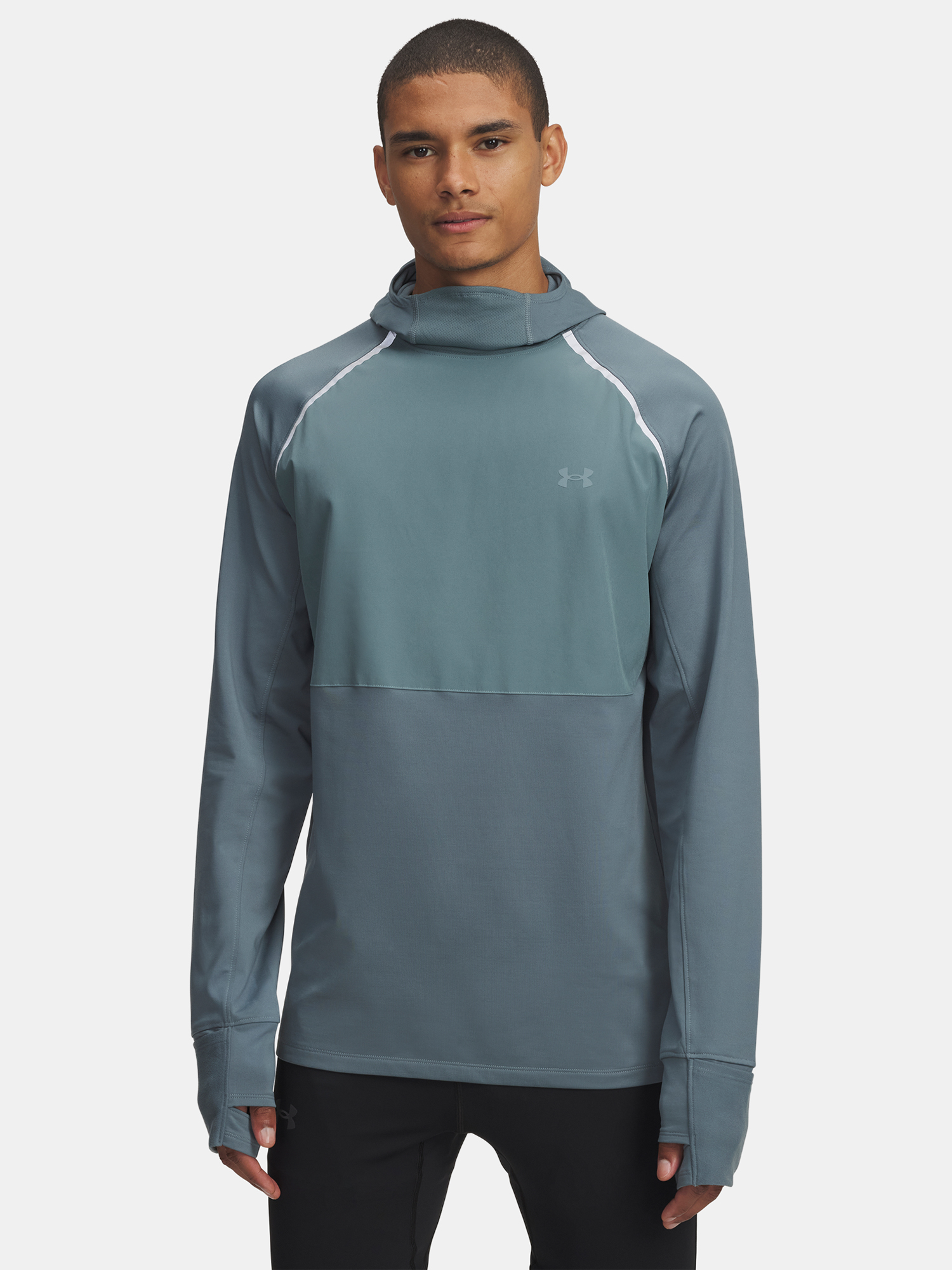 Men's Under Armour UA Velociti Pro CW Balaclava-BLU T-Shirt - Men's