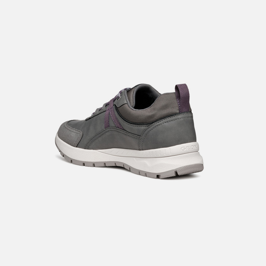 Grey women's sneakers Geox Braies B Abx - Women's