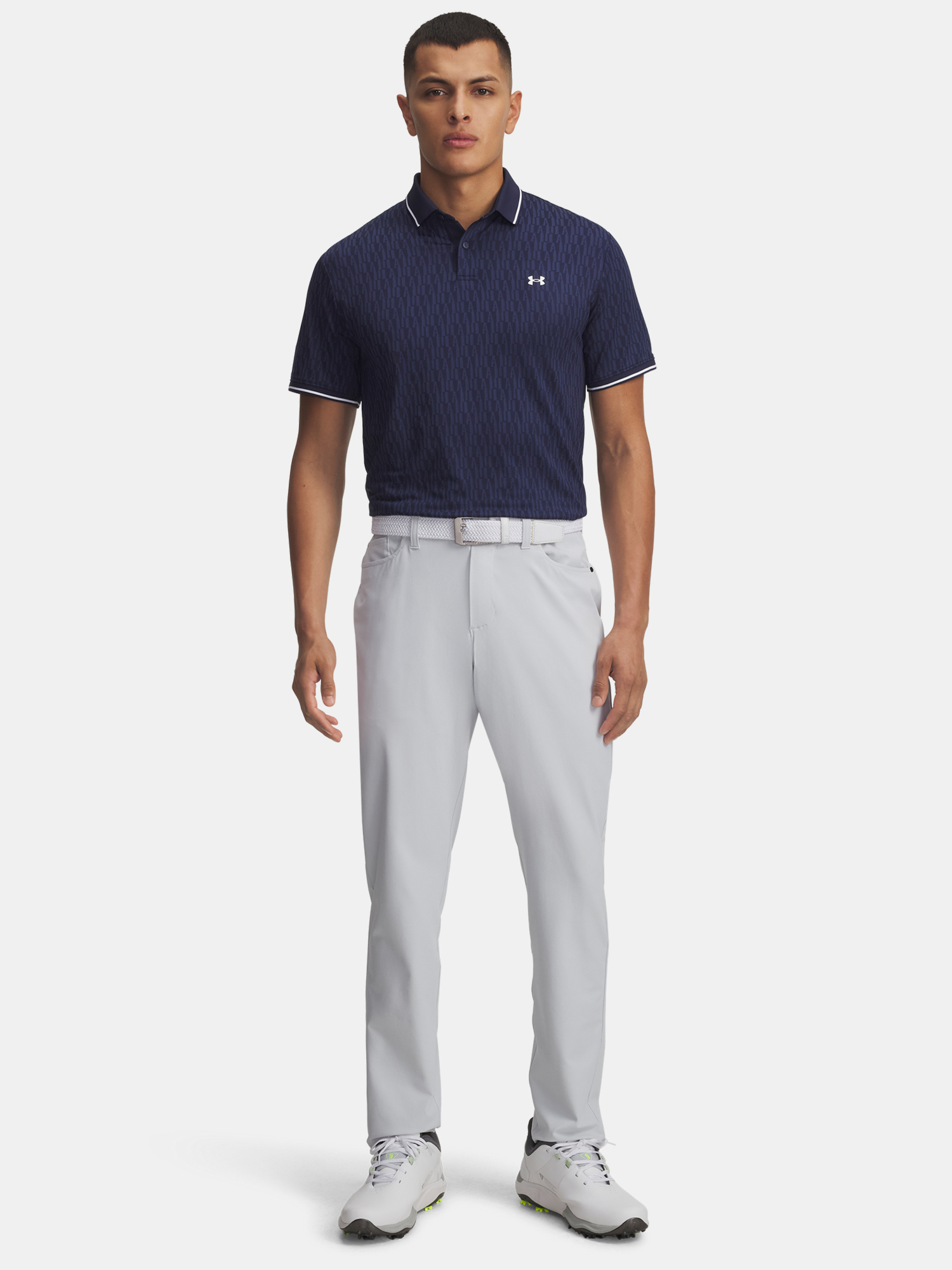 Men&#039;s T-shirt Under Armour UA Playoff Sport Jacq Polo-BLU - Men&#039;s